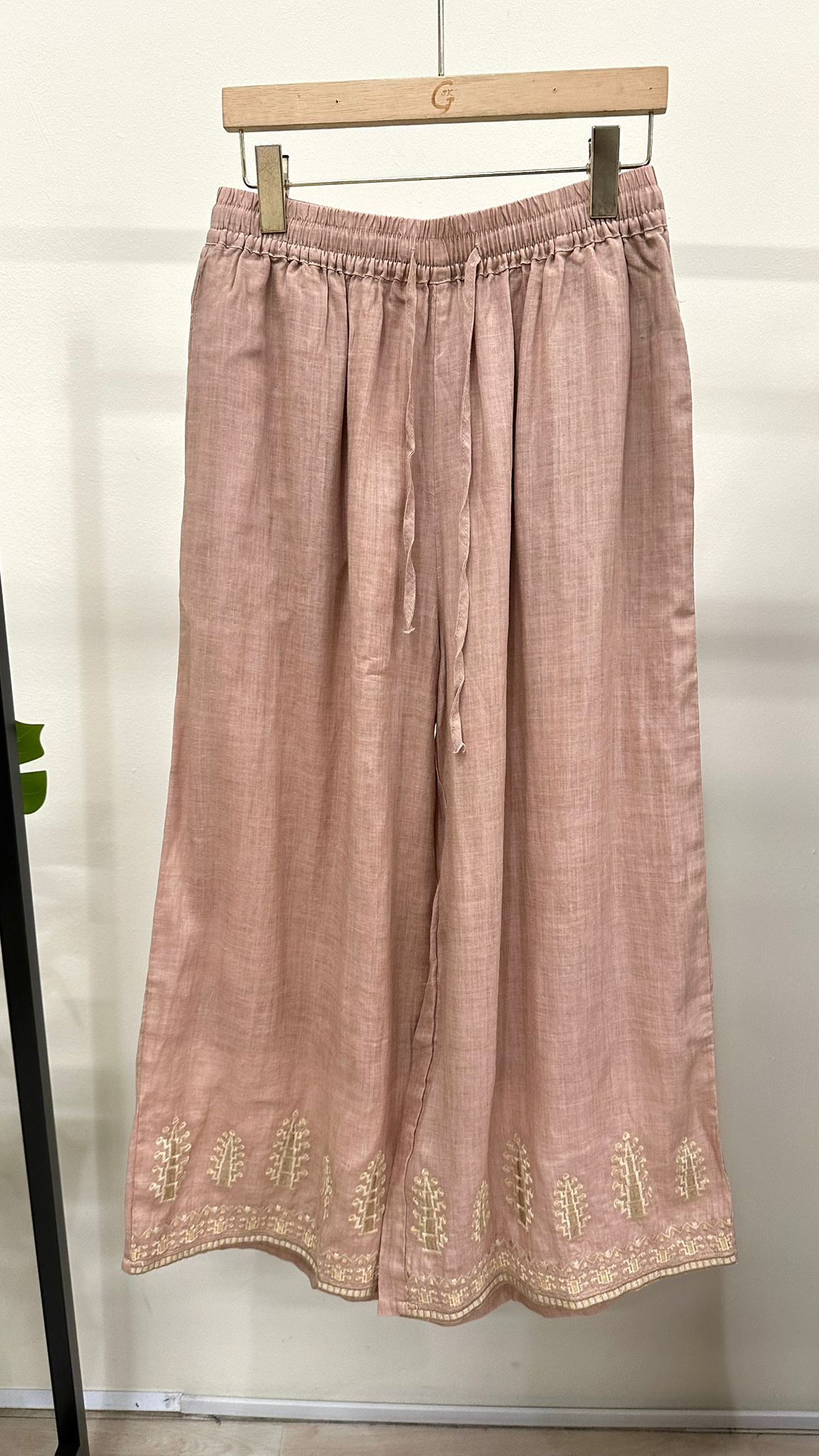 (D2318)Linen Pants