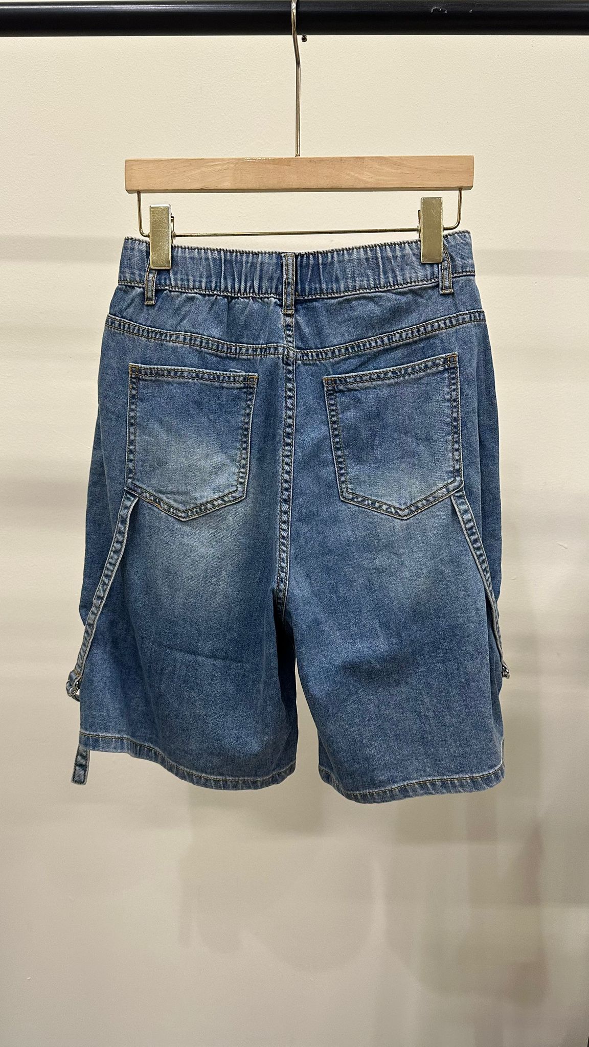 (D2328)Denim Pants