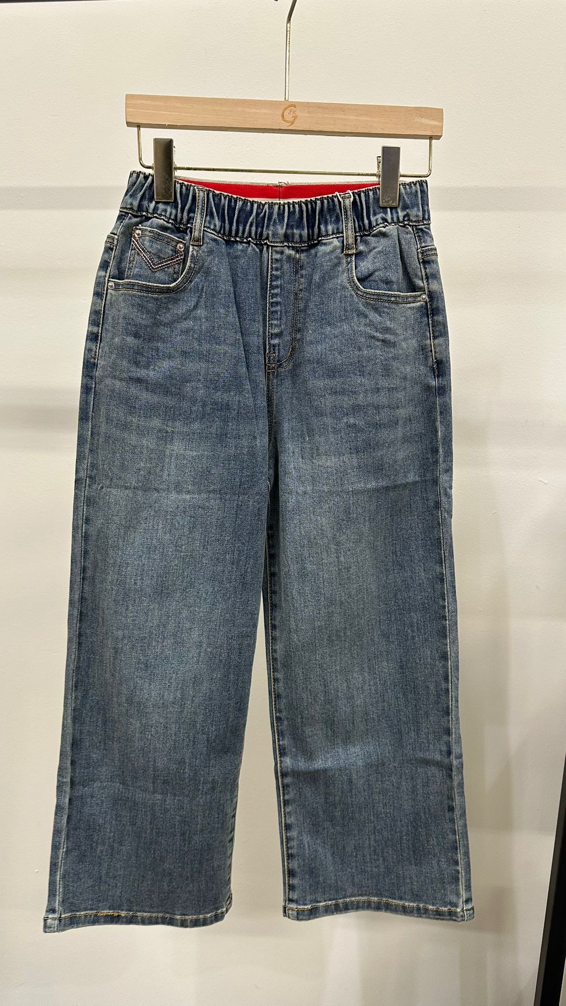 (D2334)Denim Pants