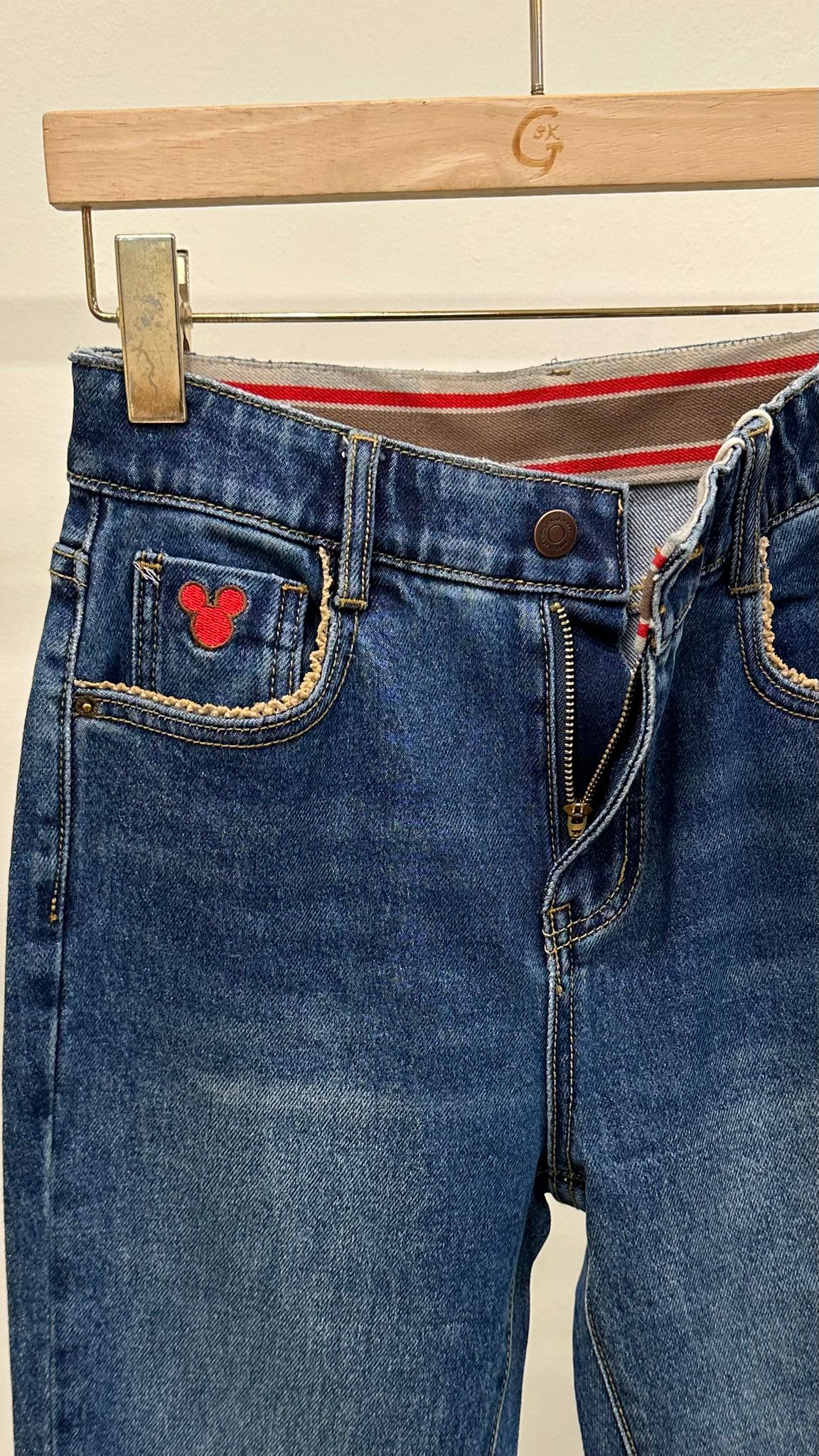 (D2343)Denim Pants