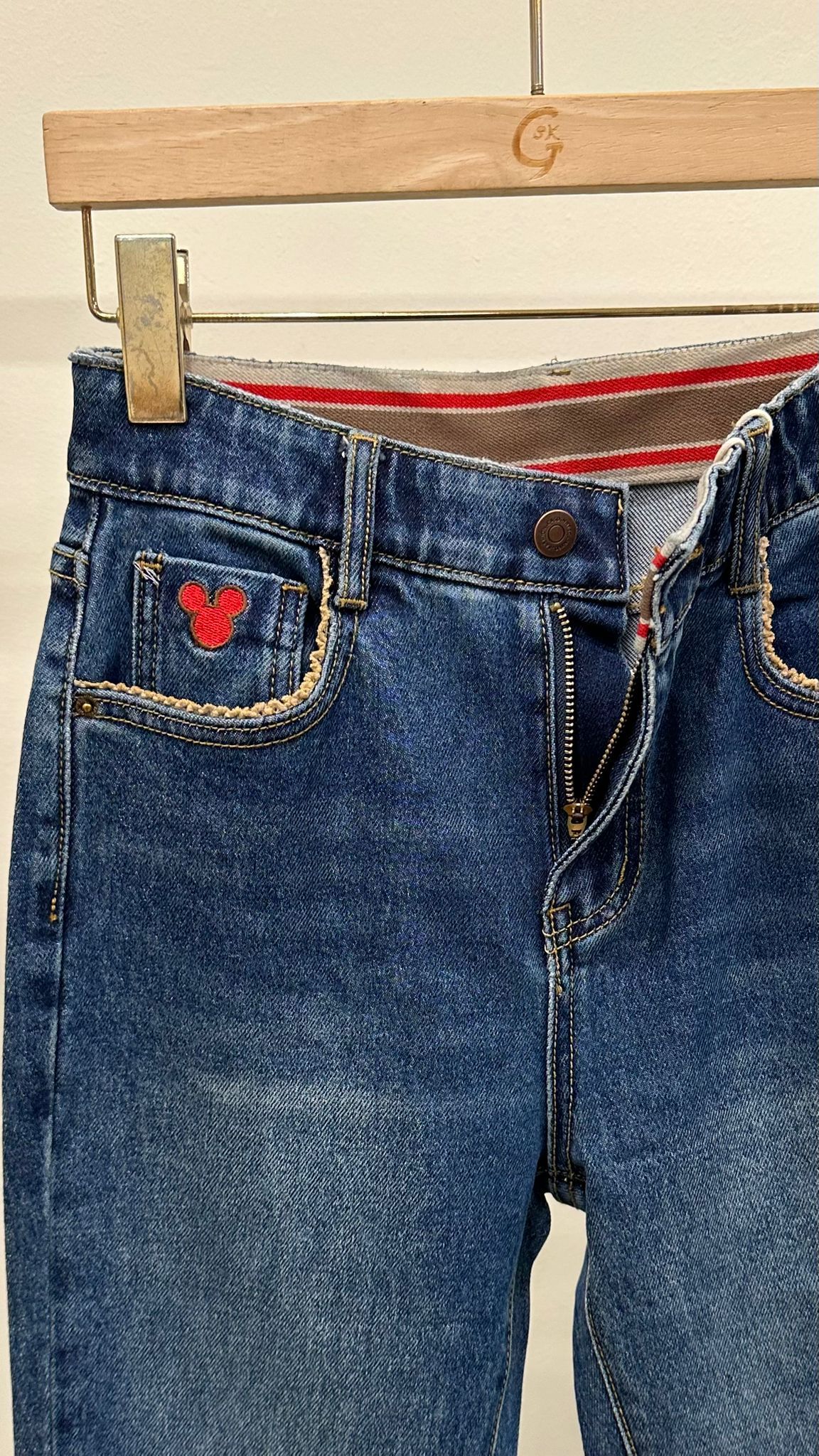 (D2343)Denim Pants
