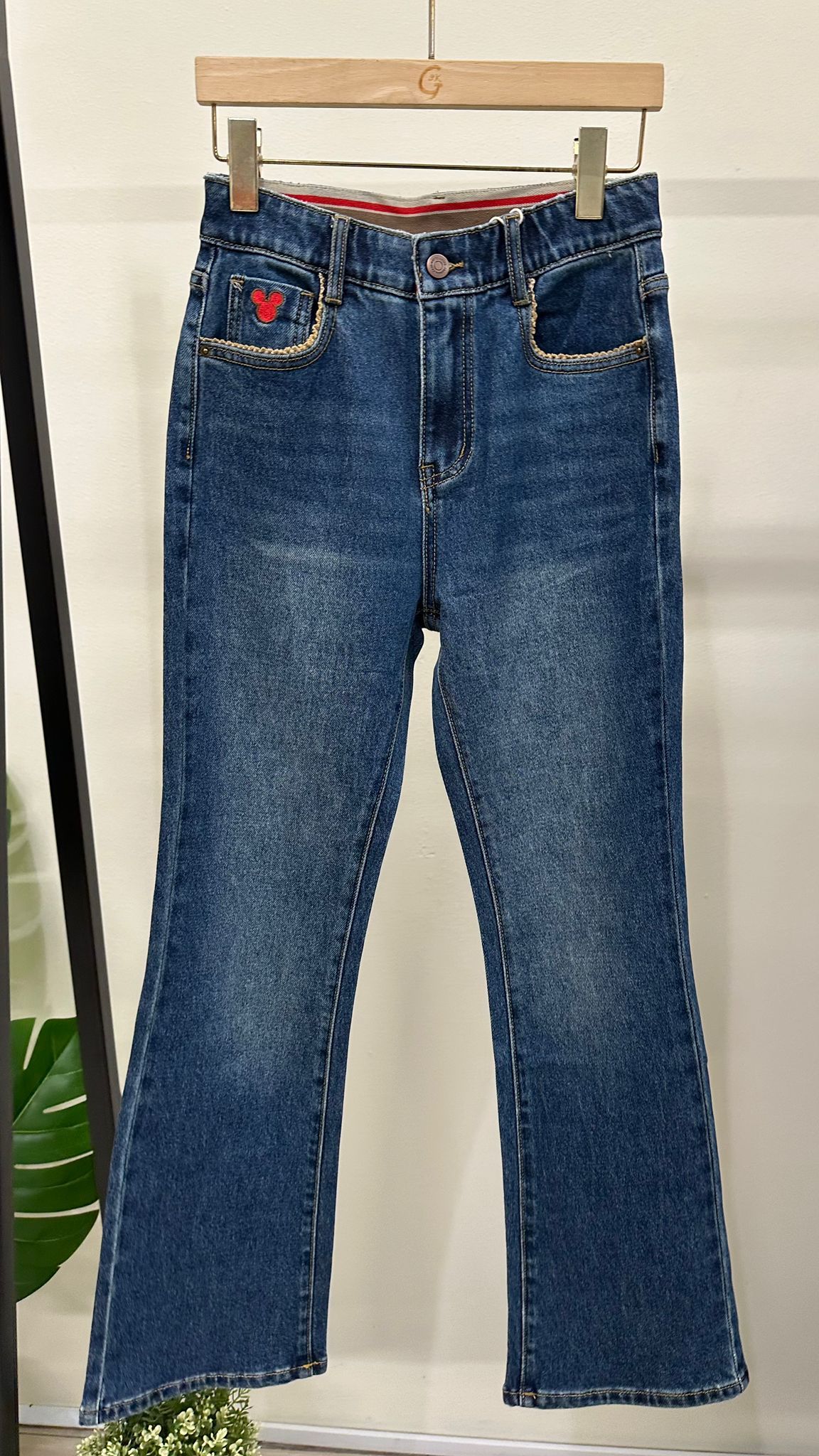 (D2343)Denim Pants