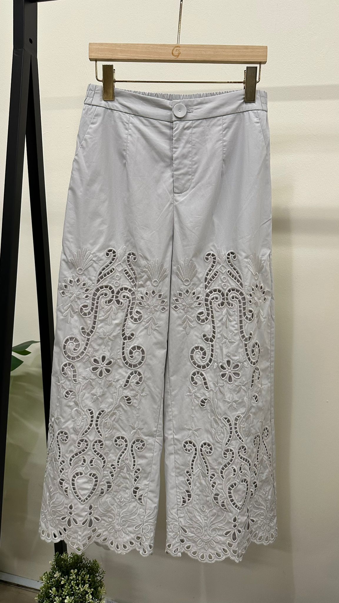 (D2362)Lace Pants