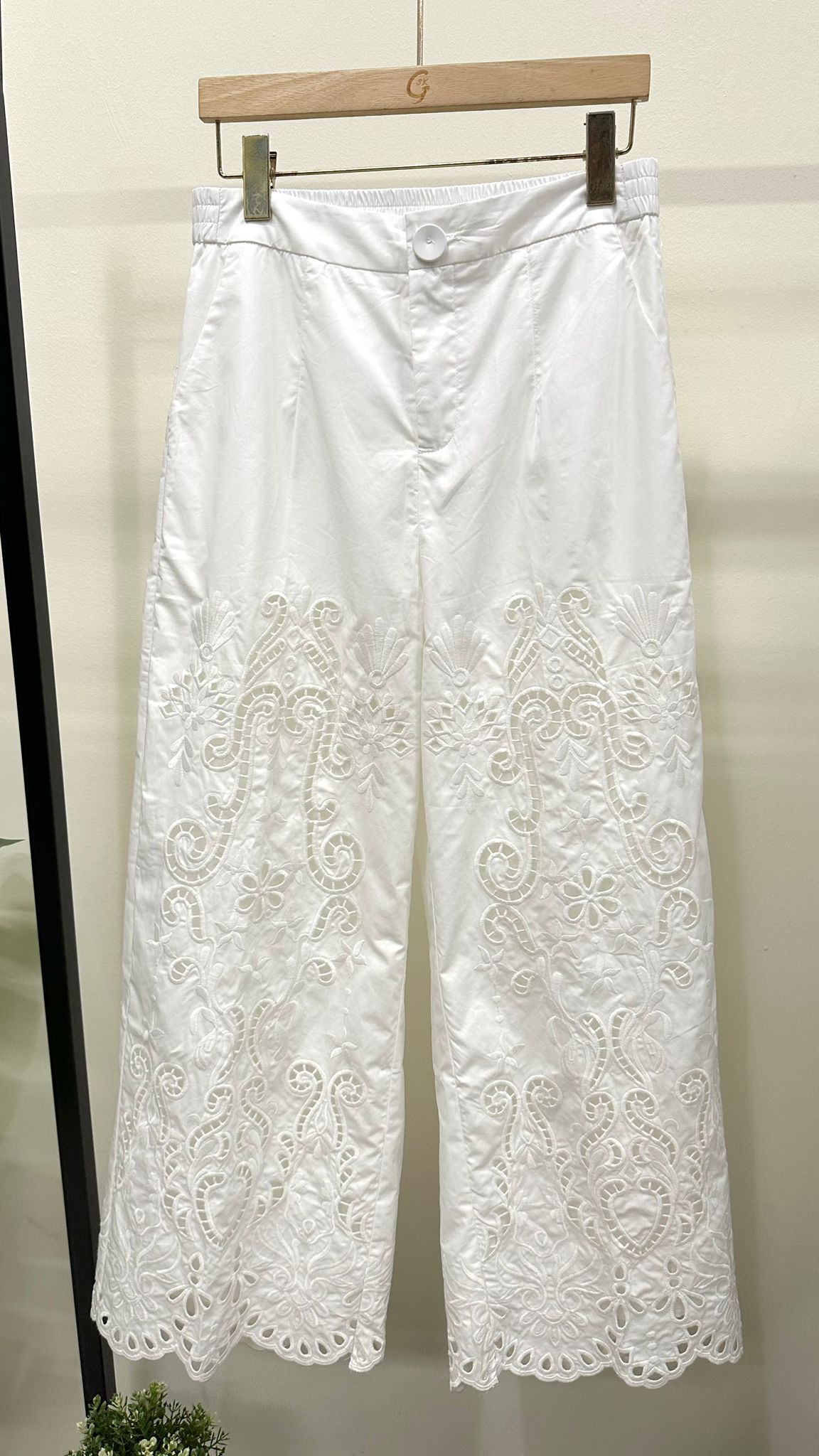 (D2362)Lace Pants