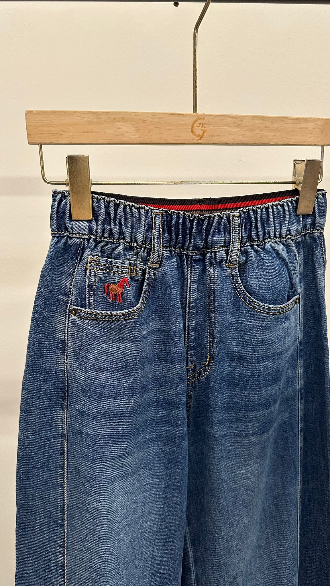 (D2379)Denim Pants