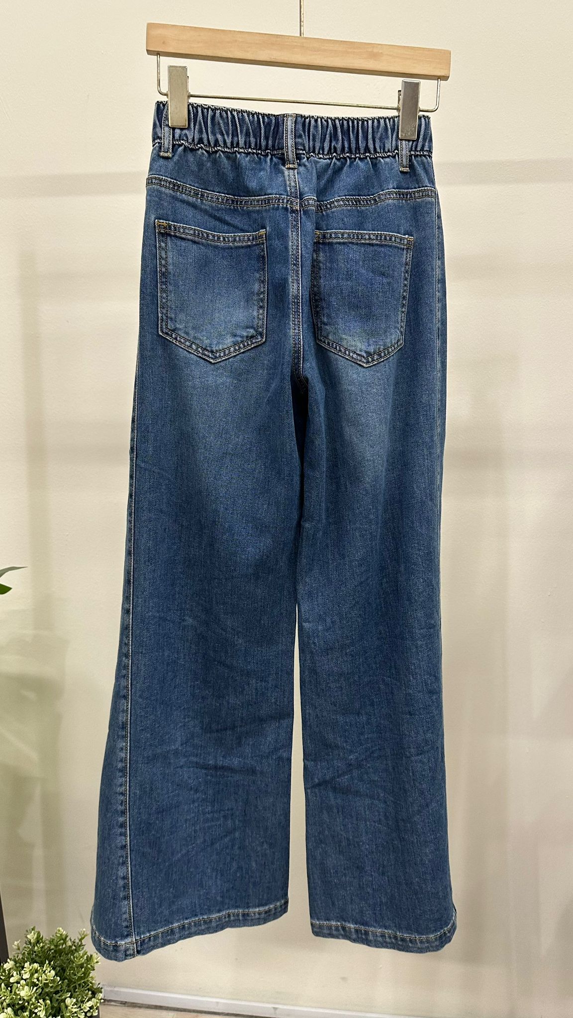 (D2379)Denim Pants