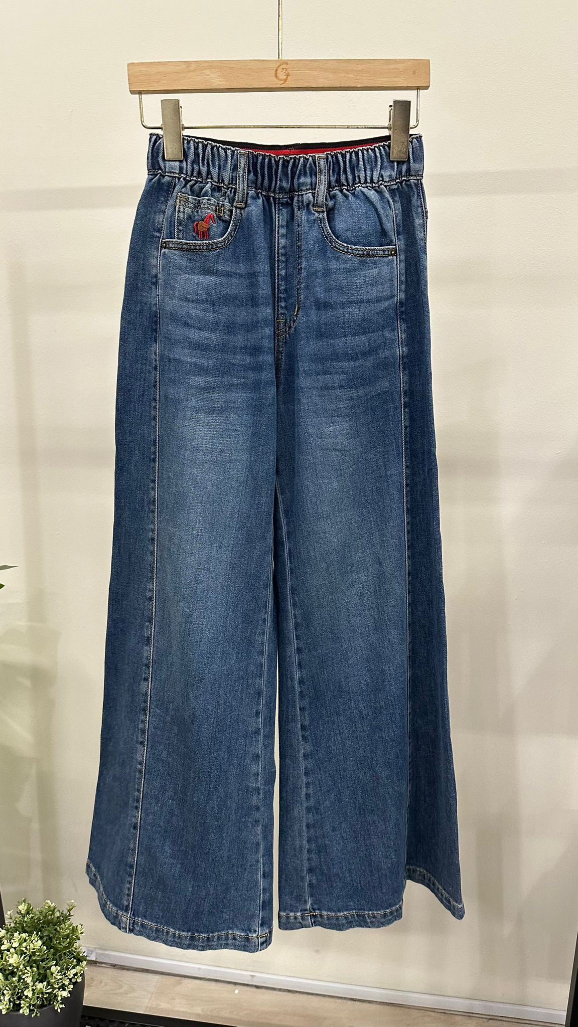 (D2379)Denim Pants