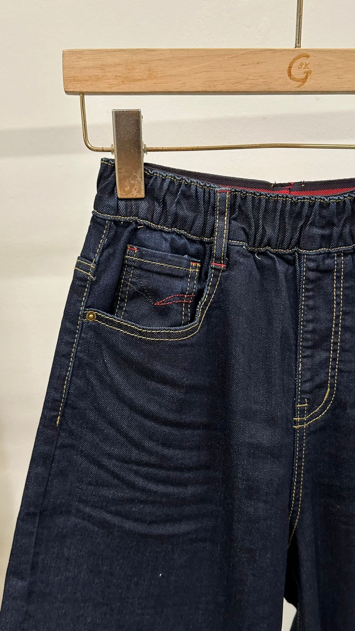 (D2383)Denim Pants