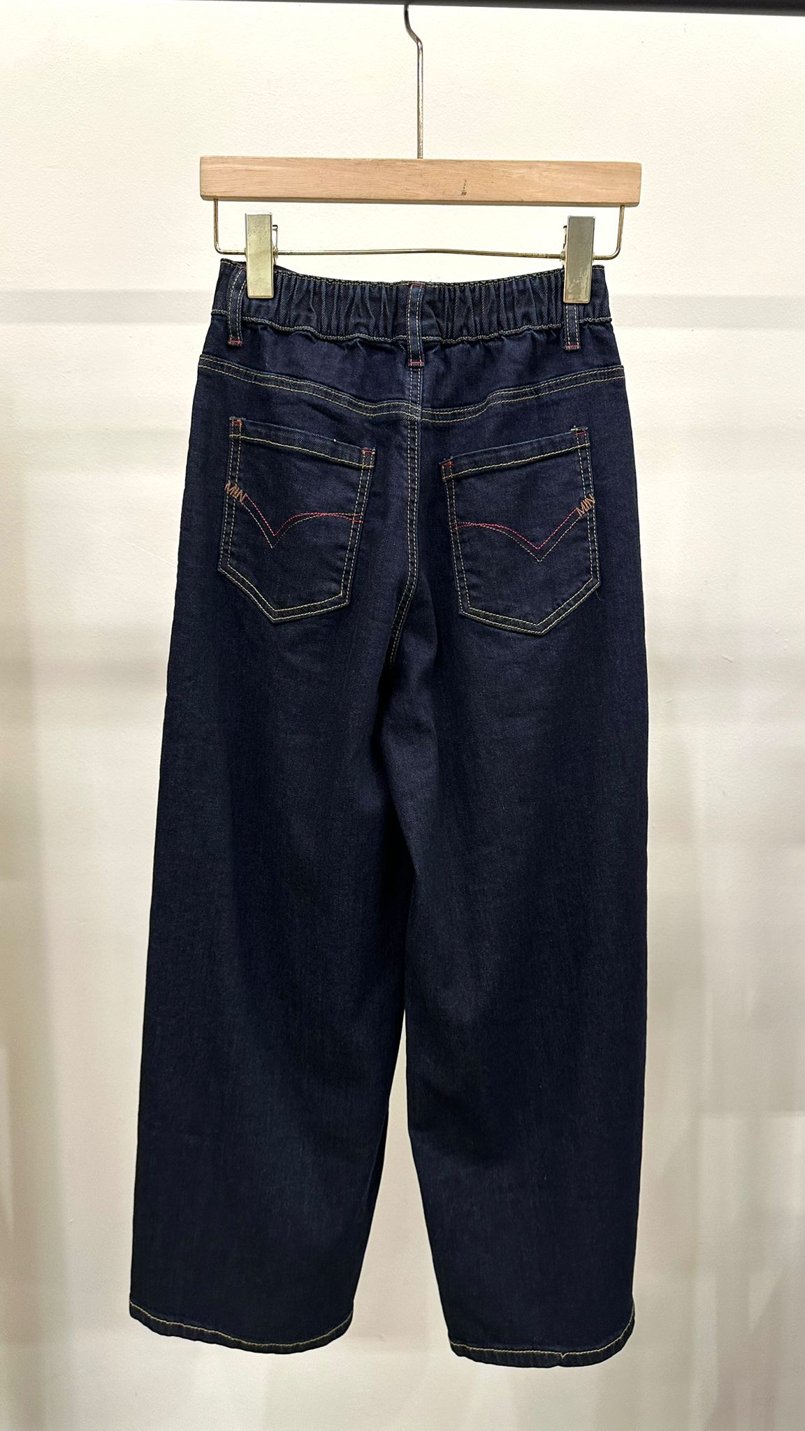 (D2383)Denim Pants