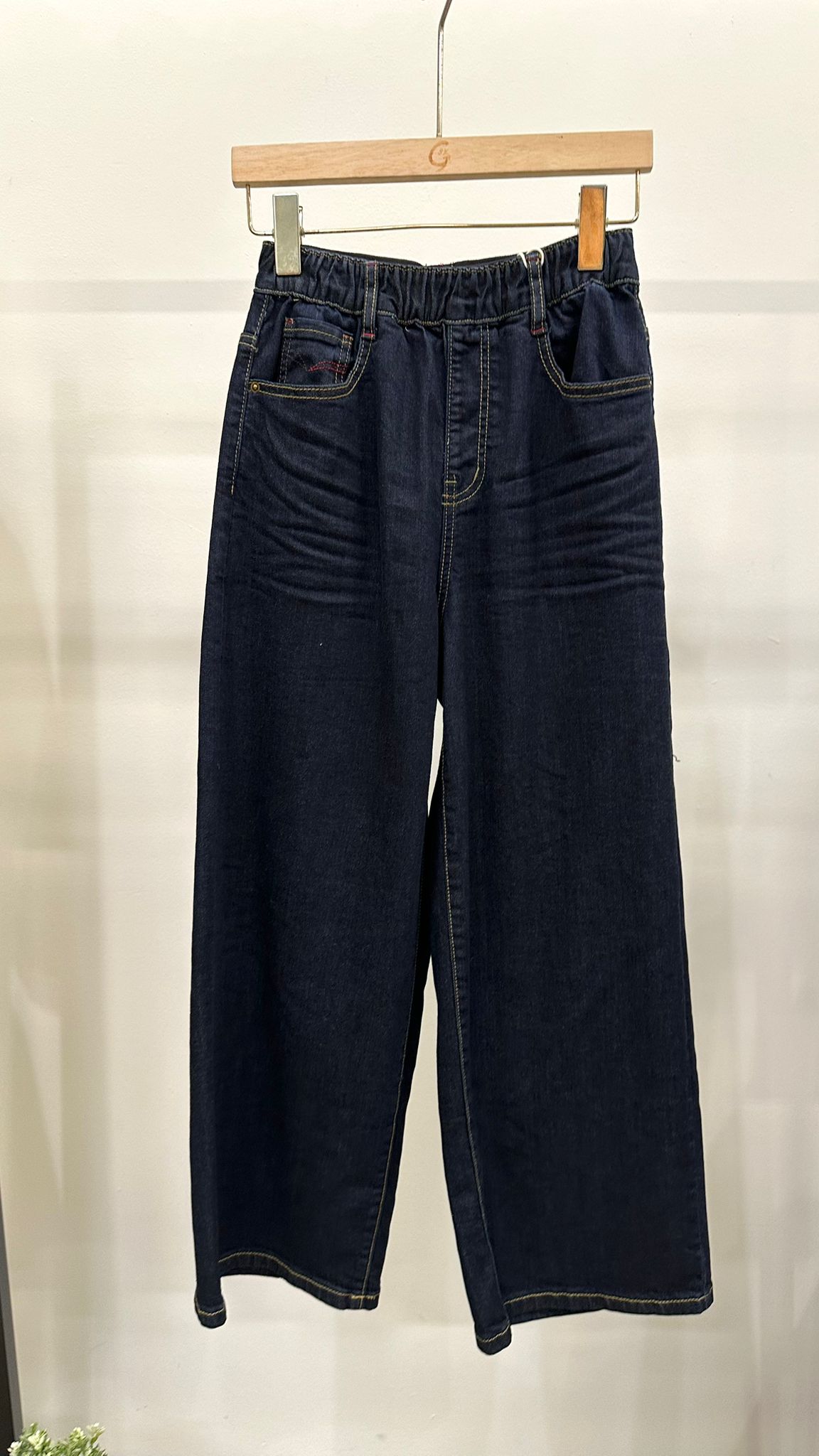 (D2383)Denim Pants