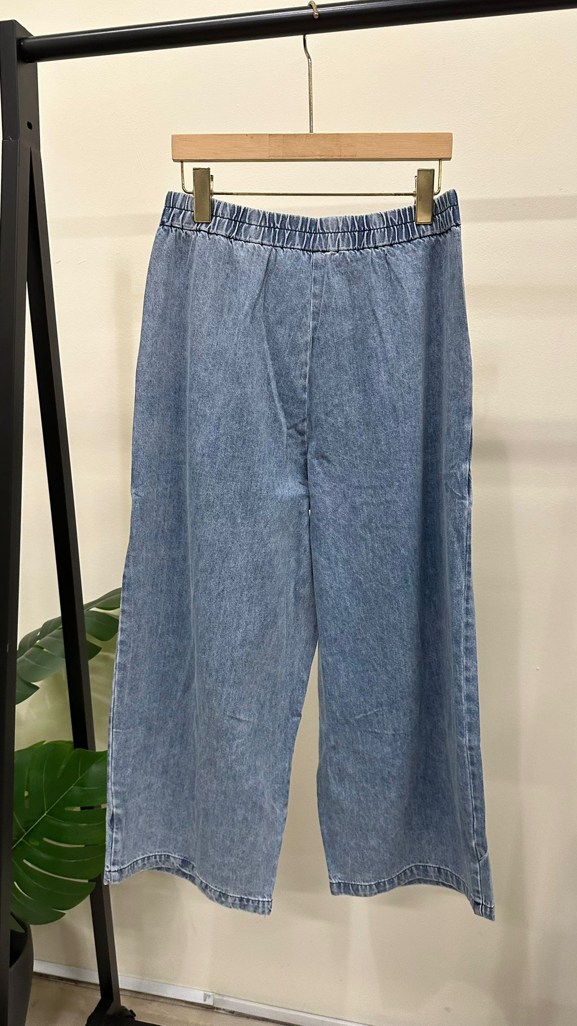 (D2398)Denim Pants