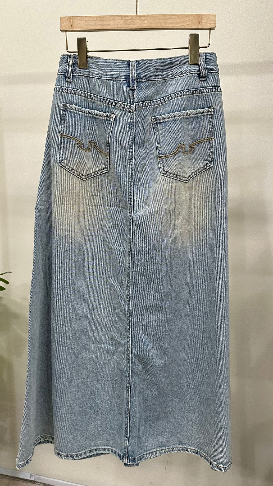 (D2402)Denim Skirt