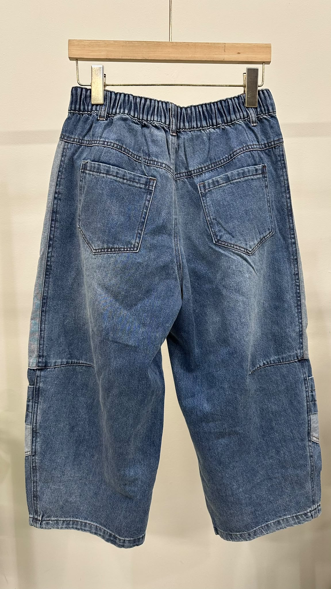 (D2418)Denim Pants