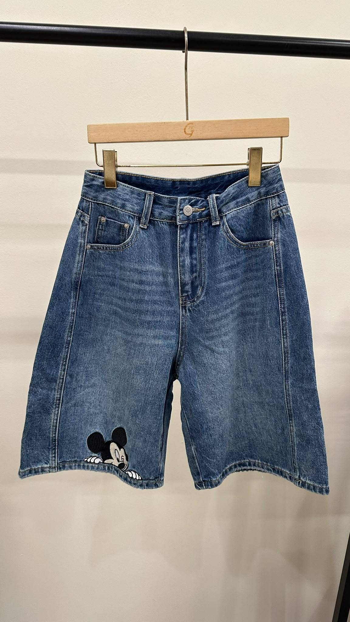(D2423)Denim Pants