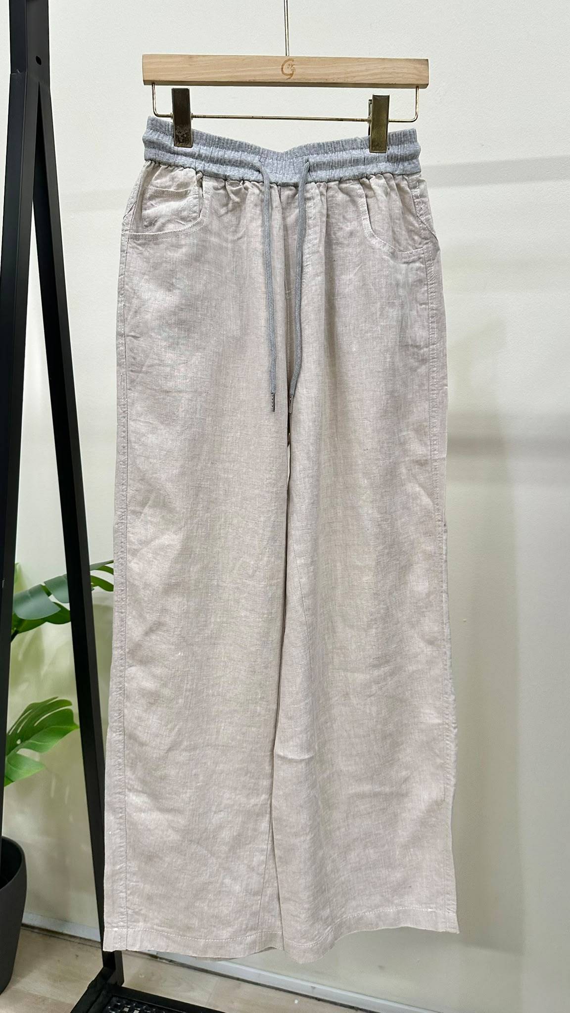 (D2424)Linen Pants