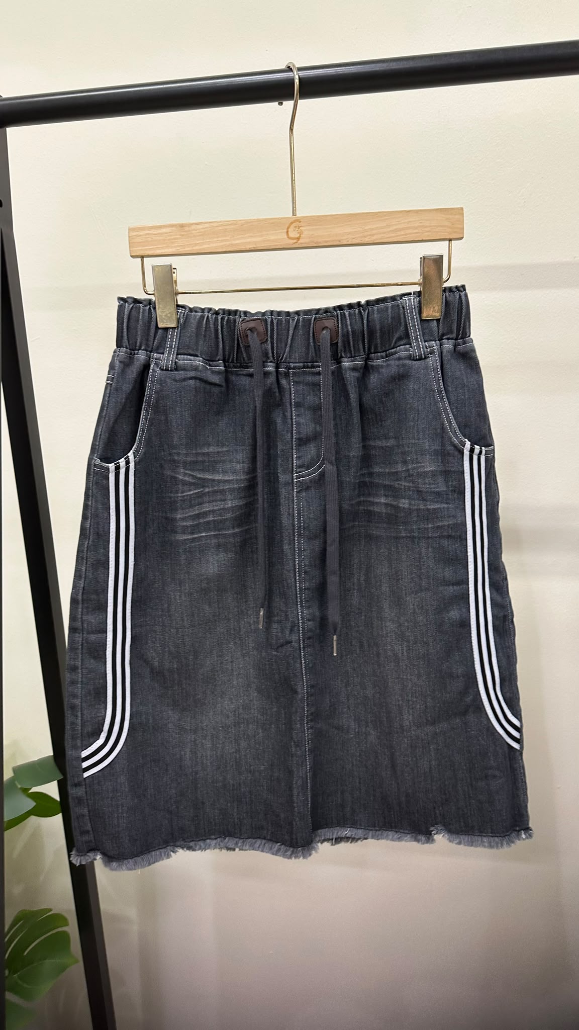 (D2425)Denim Skirt