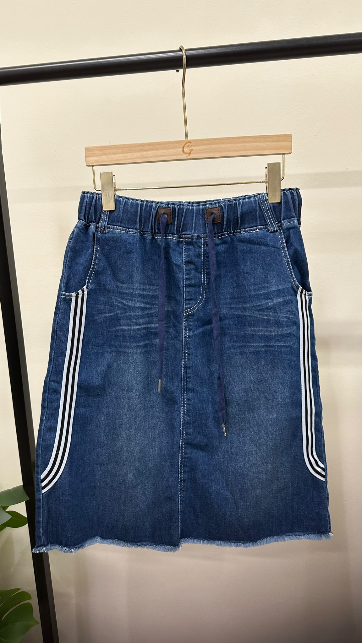 (D2425)Denim Skirt