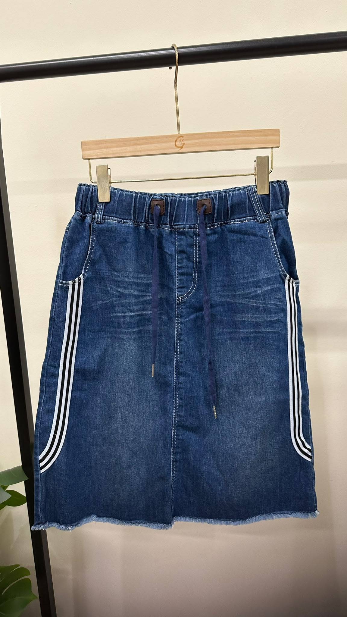 (D2425)Denim Skirt