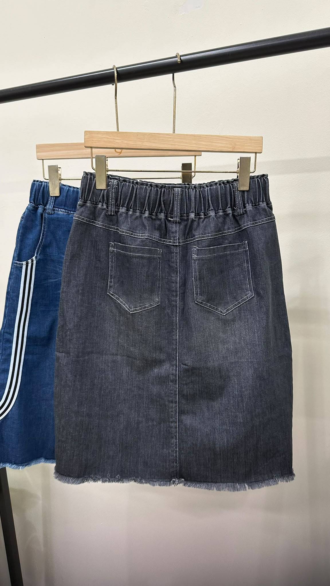 (D2425)Denim Skirt