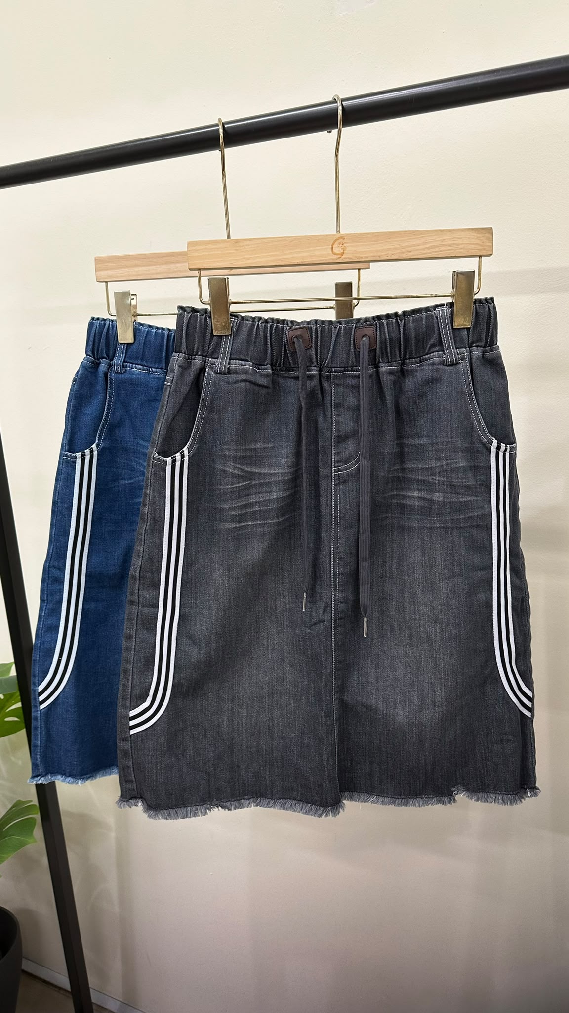(D2425)Denim Skirt