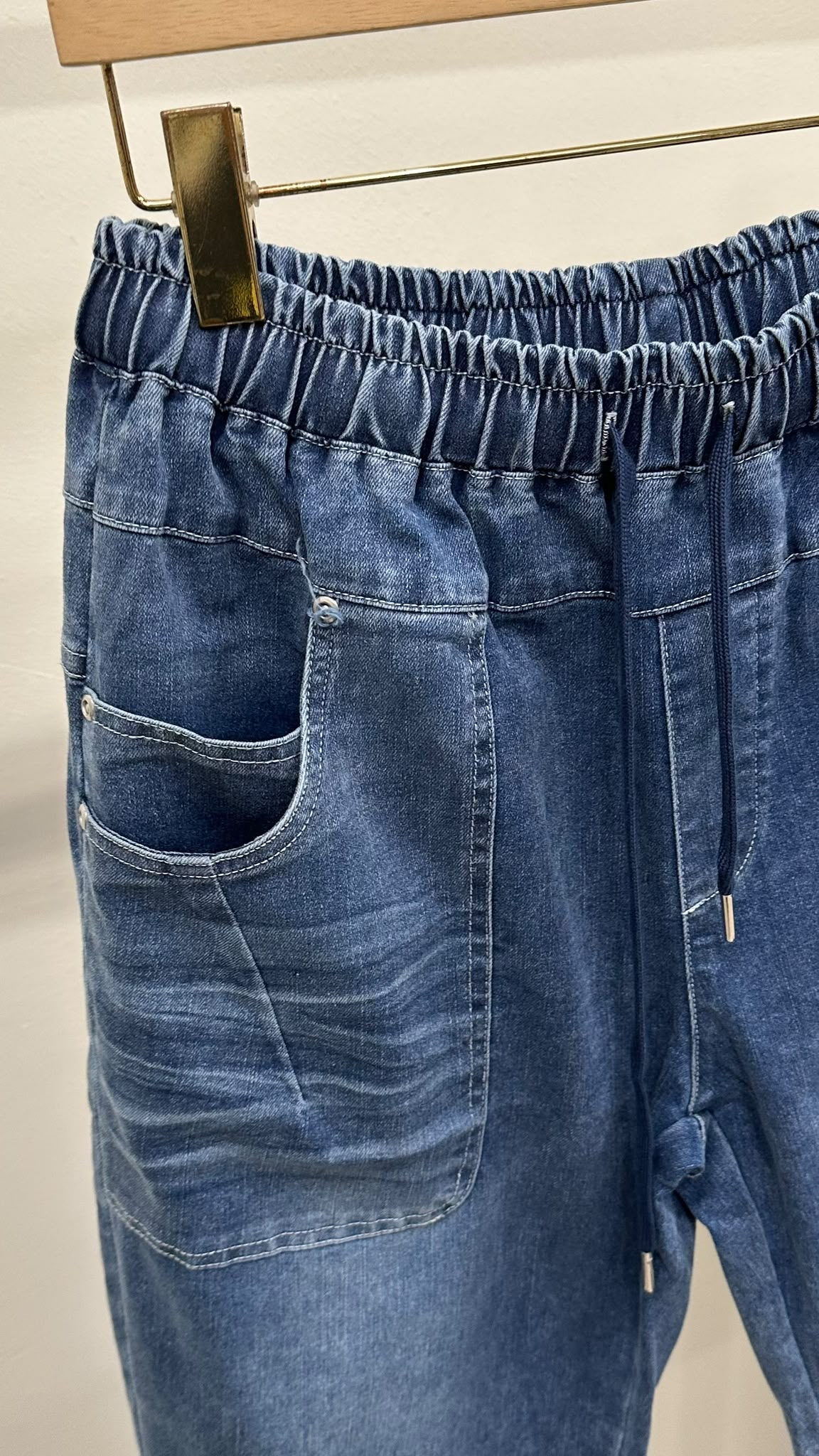(D2426)Denim Pants