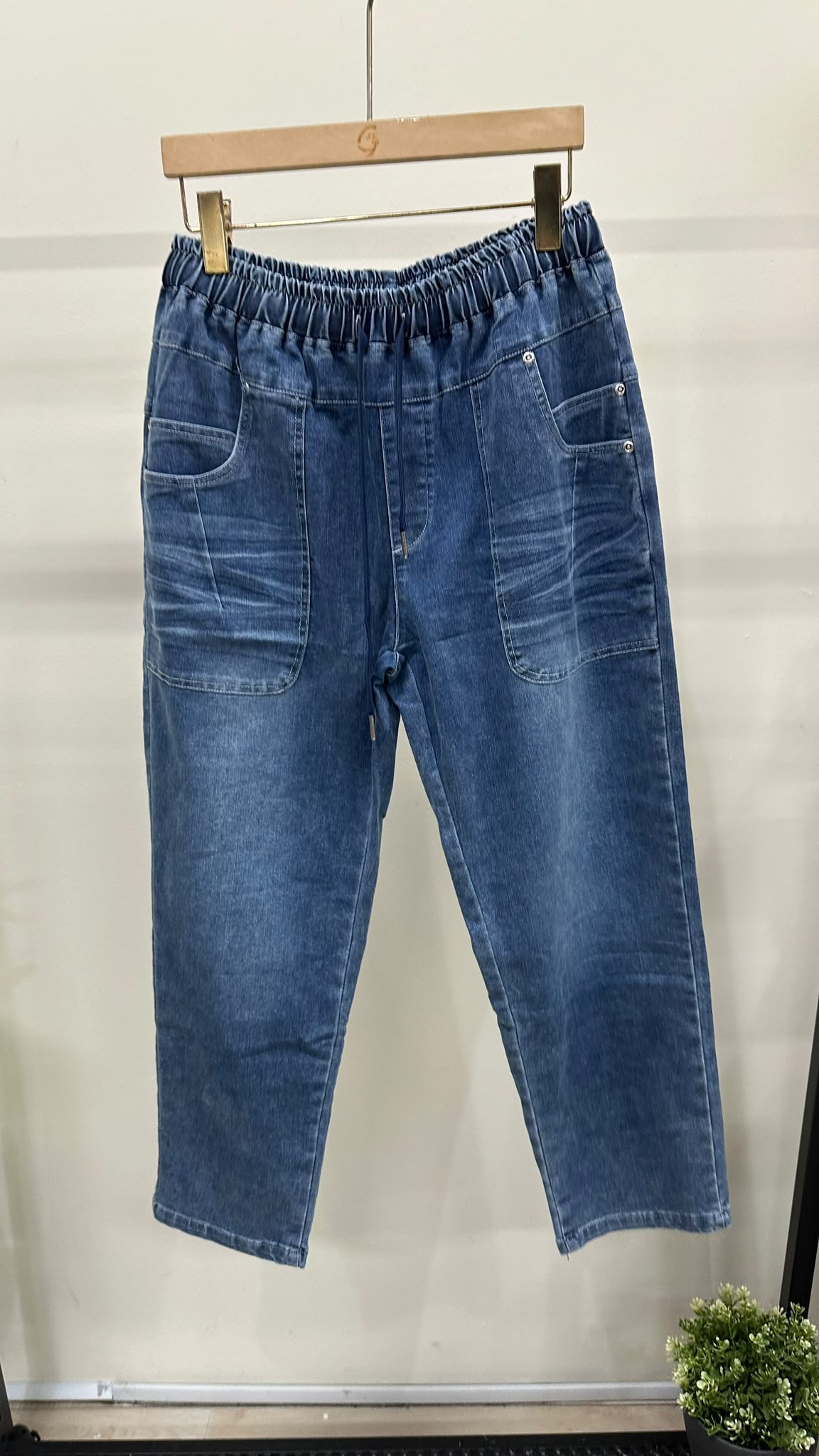 (D2426)Denim Pants