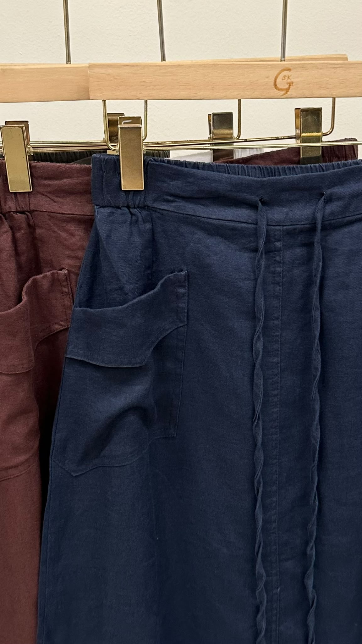 (D2432)Linen Pants