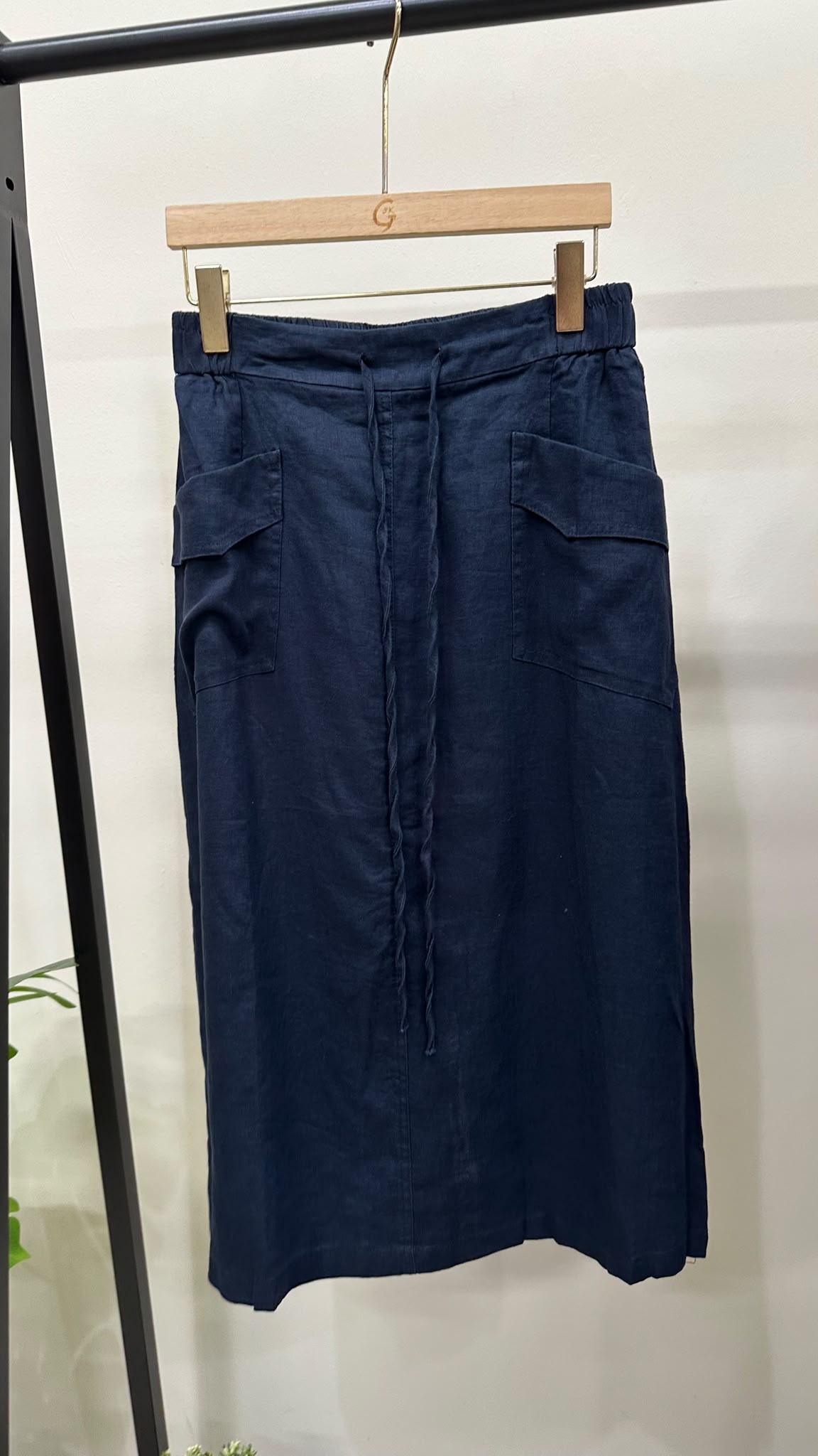 (D2432)Linen Pants