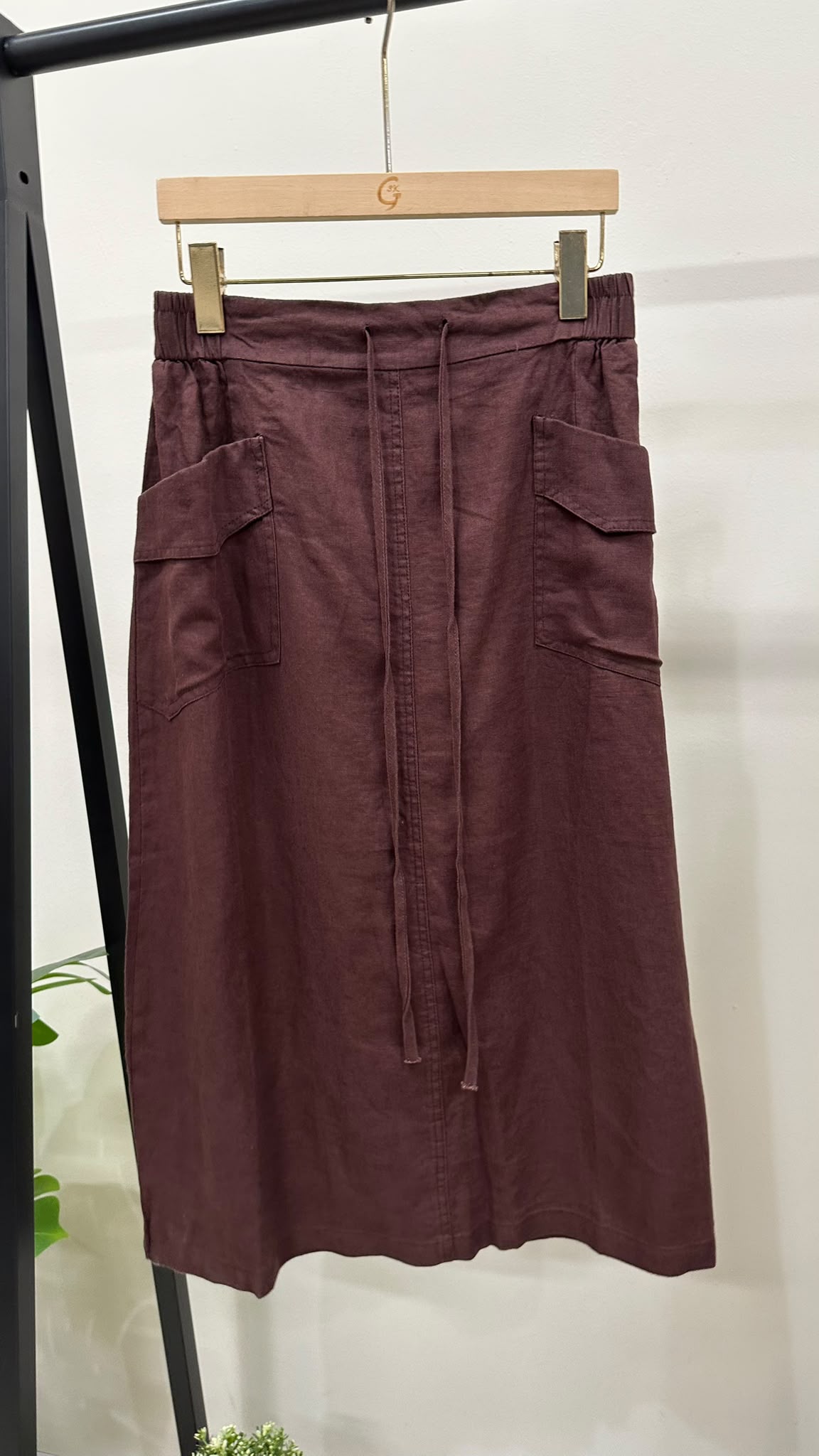 (D2432)Linen Pants