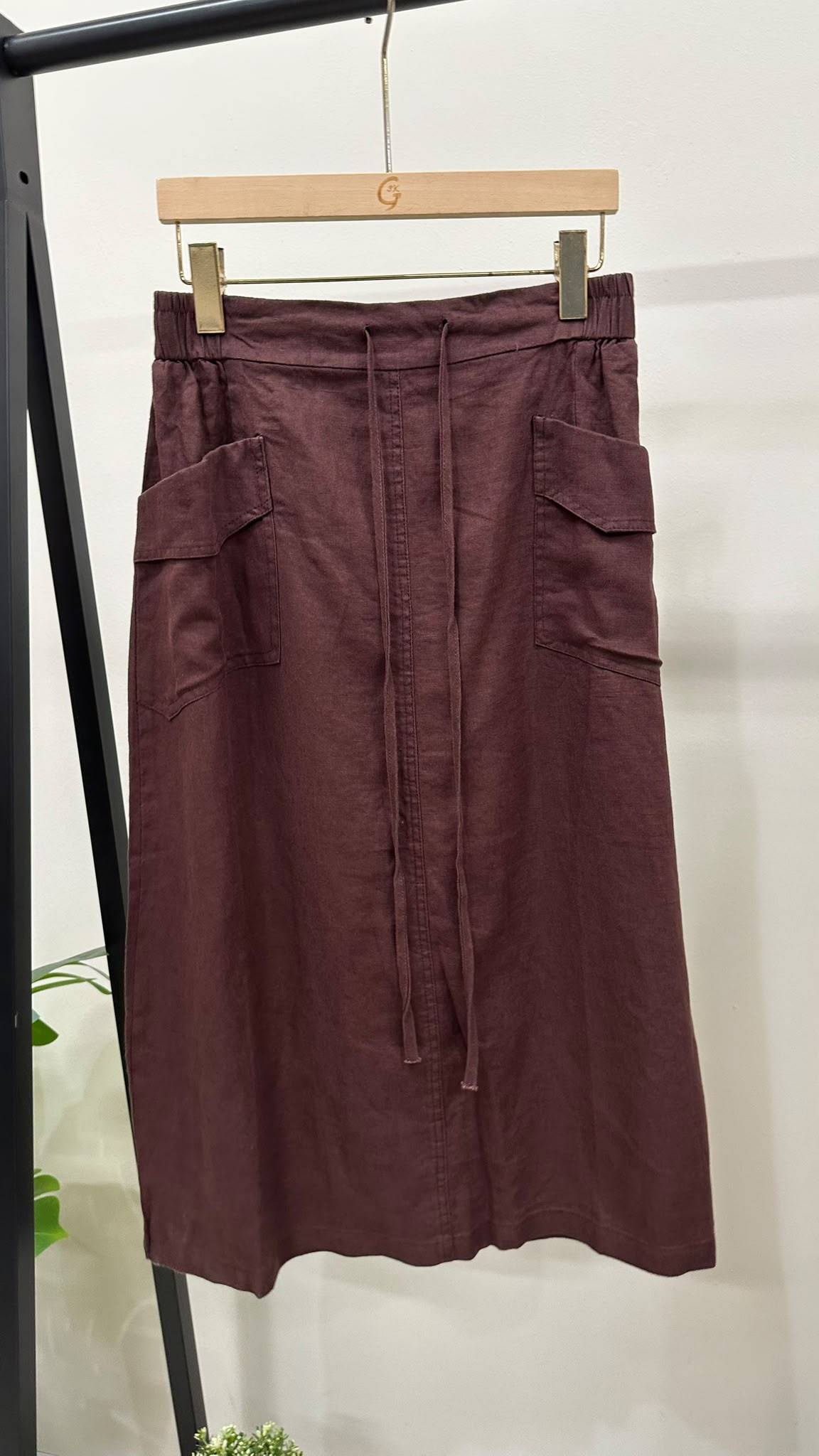 (D2432)Linen Pants