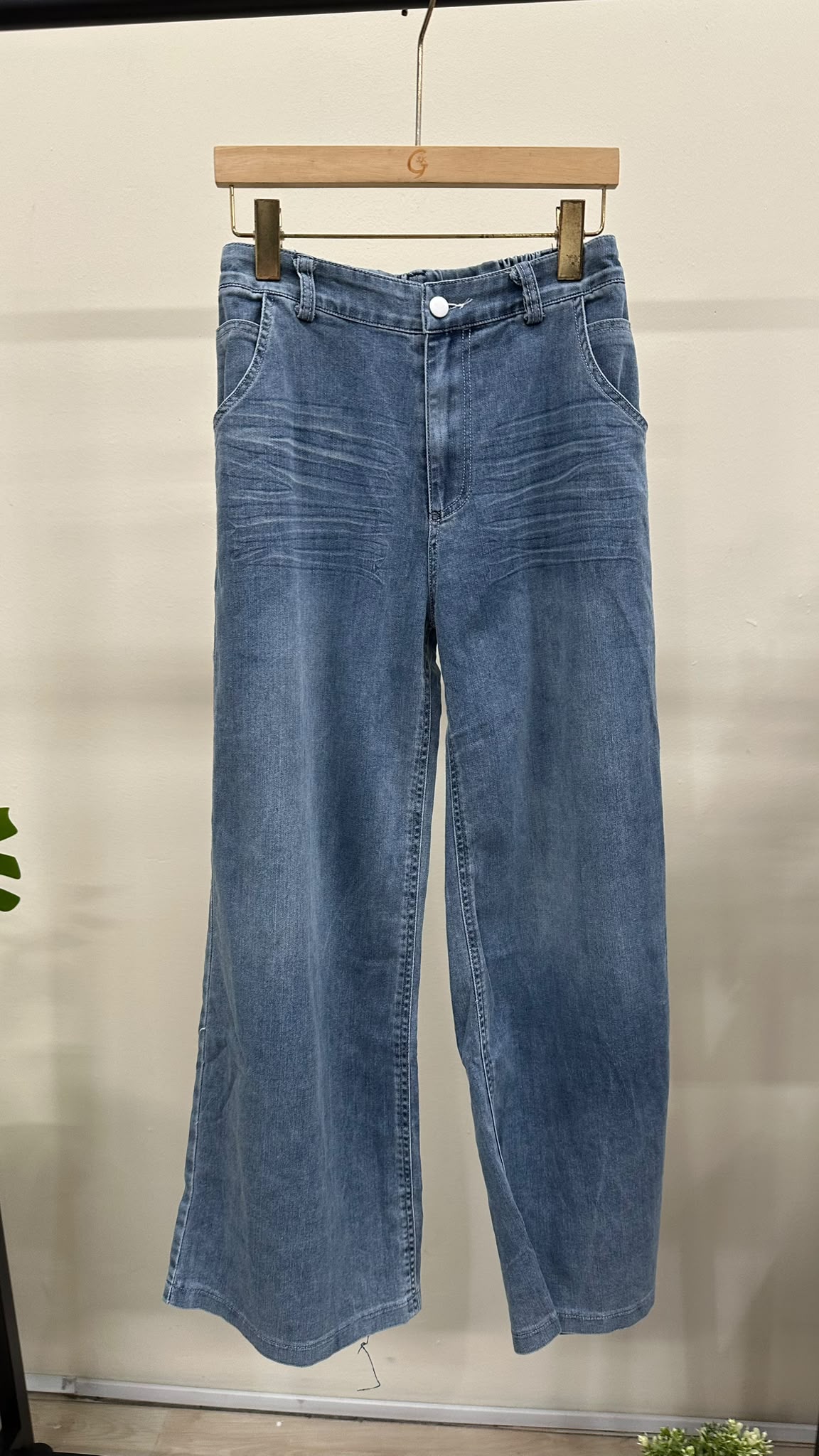 (D2434)Denim Pants