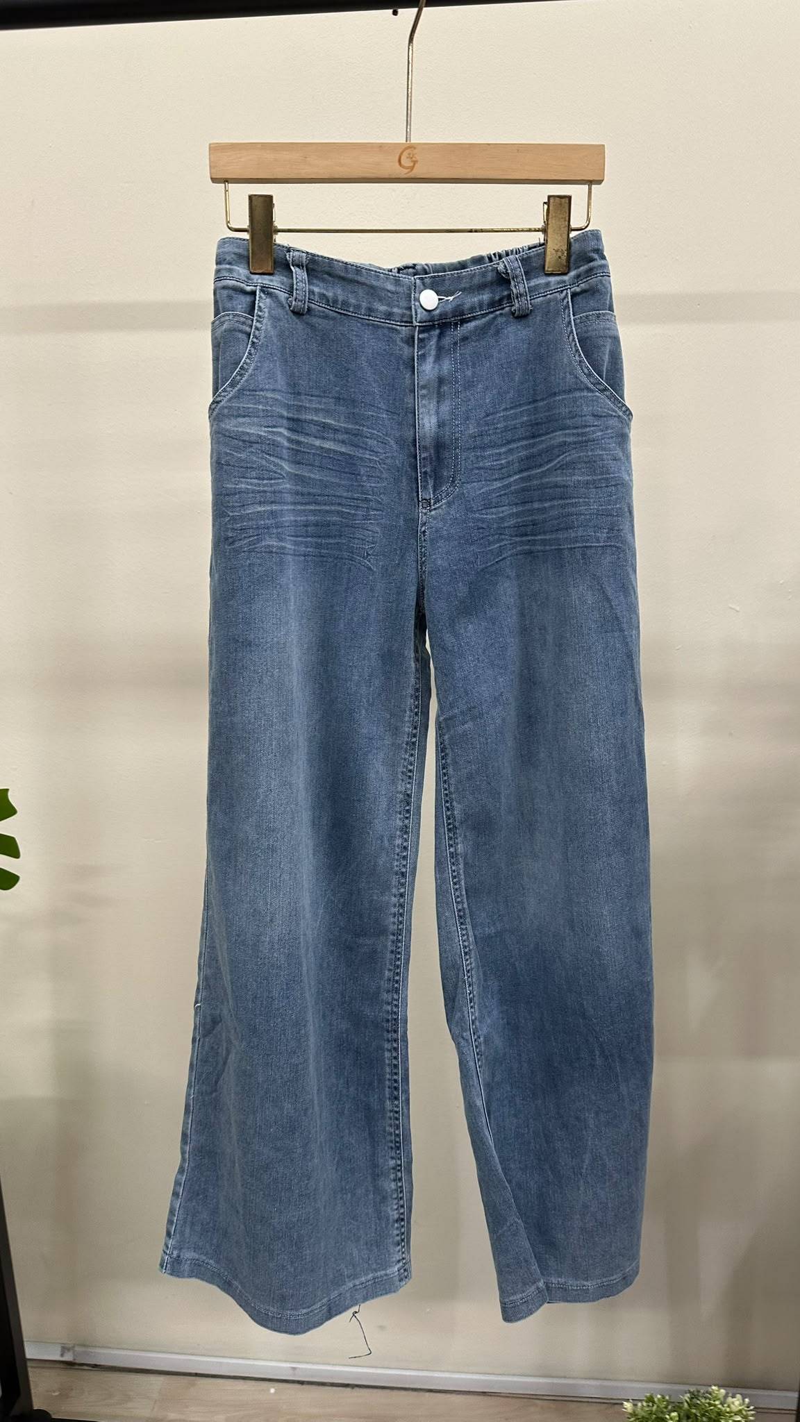 (D2434)Denim Pants