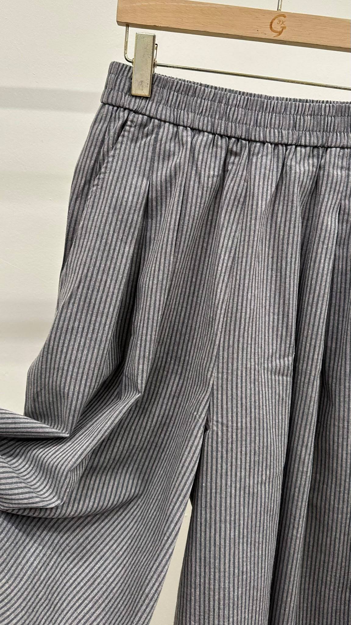 (D2451)Striped Pants
