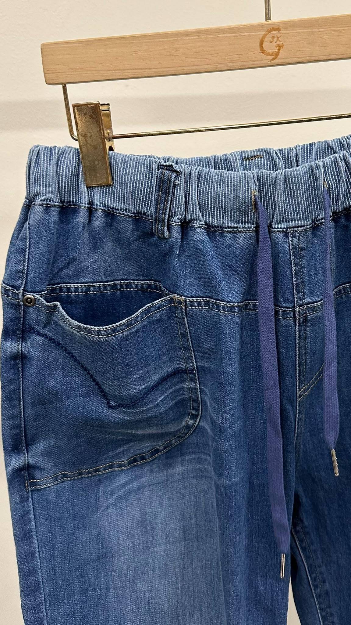 (D2455)Denim Pants