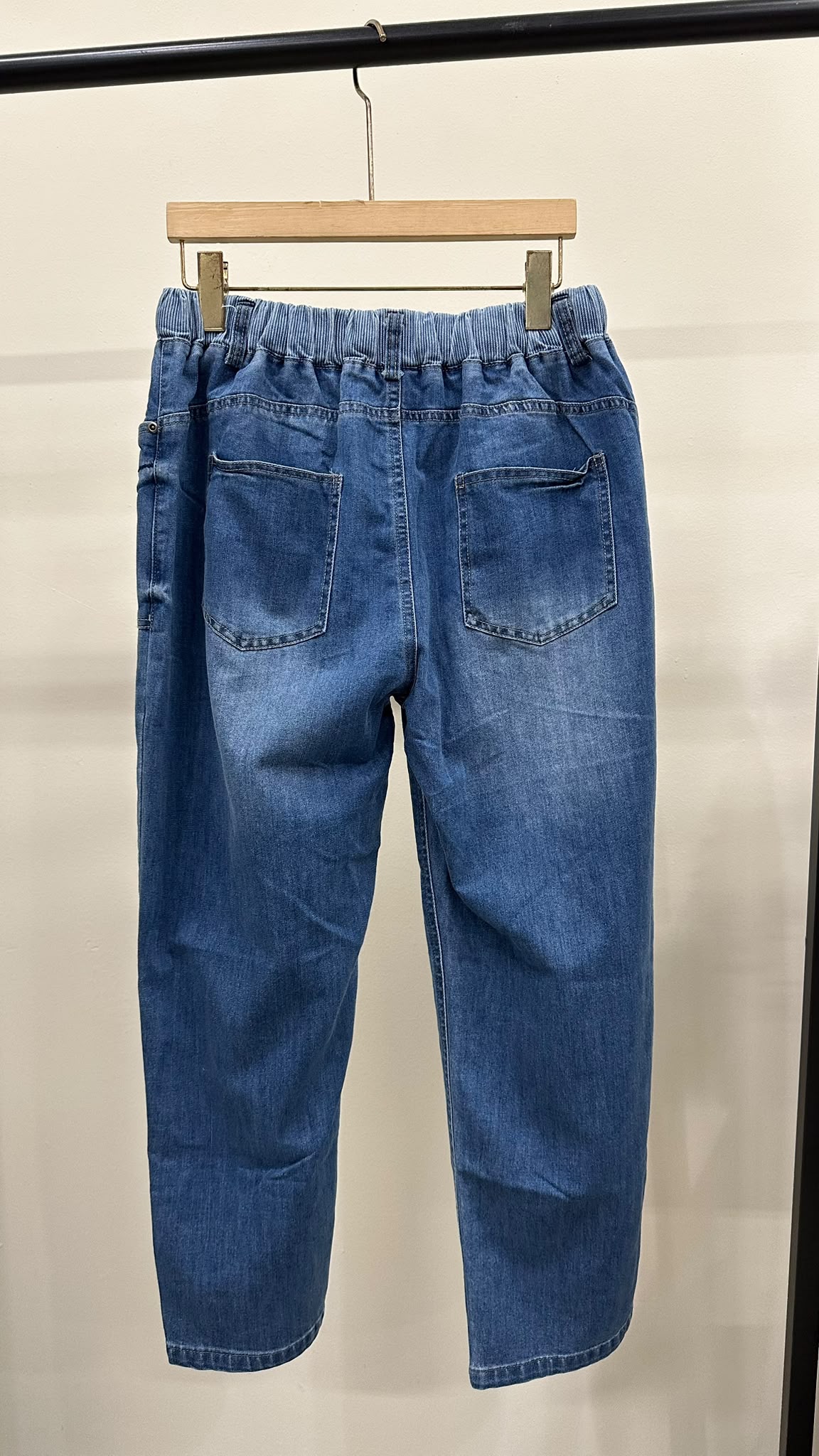 (D2455)Denim Pants