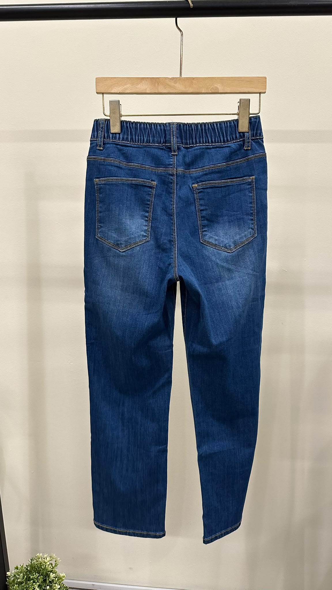 (D2473)Denim Pants