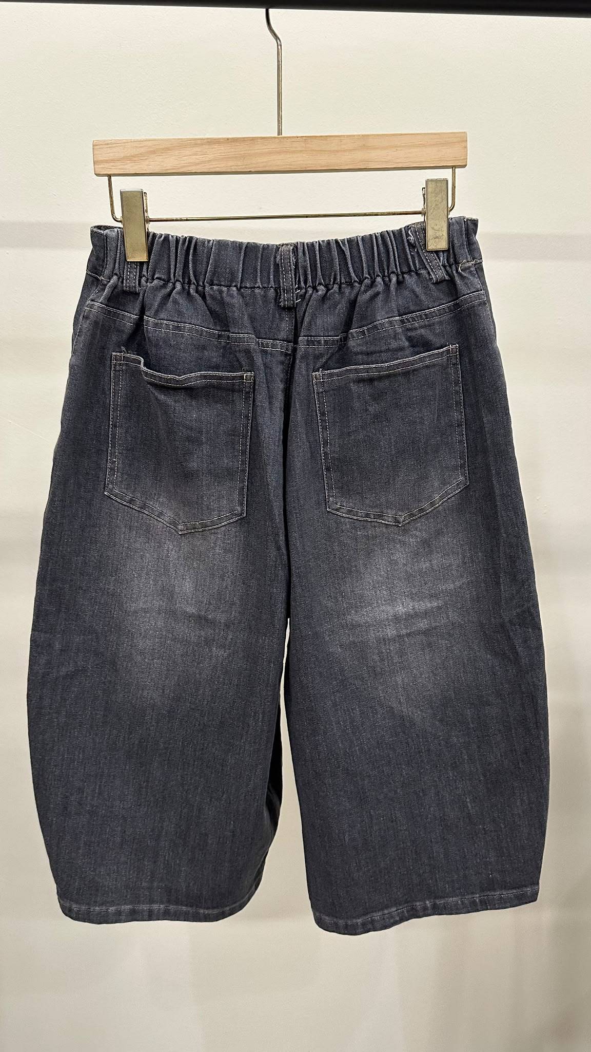 (D2474)Denim Pants