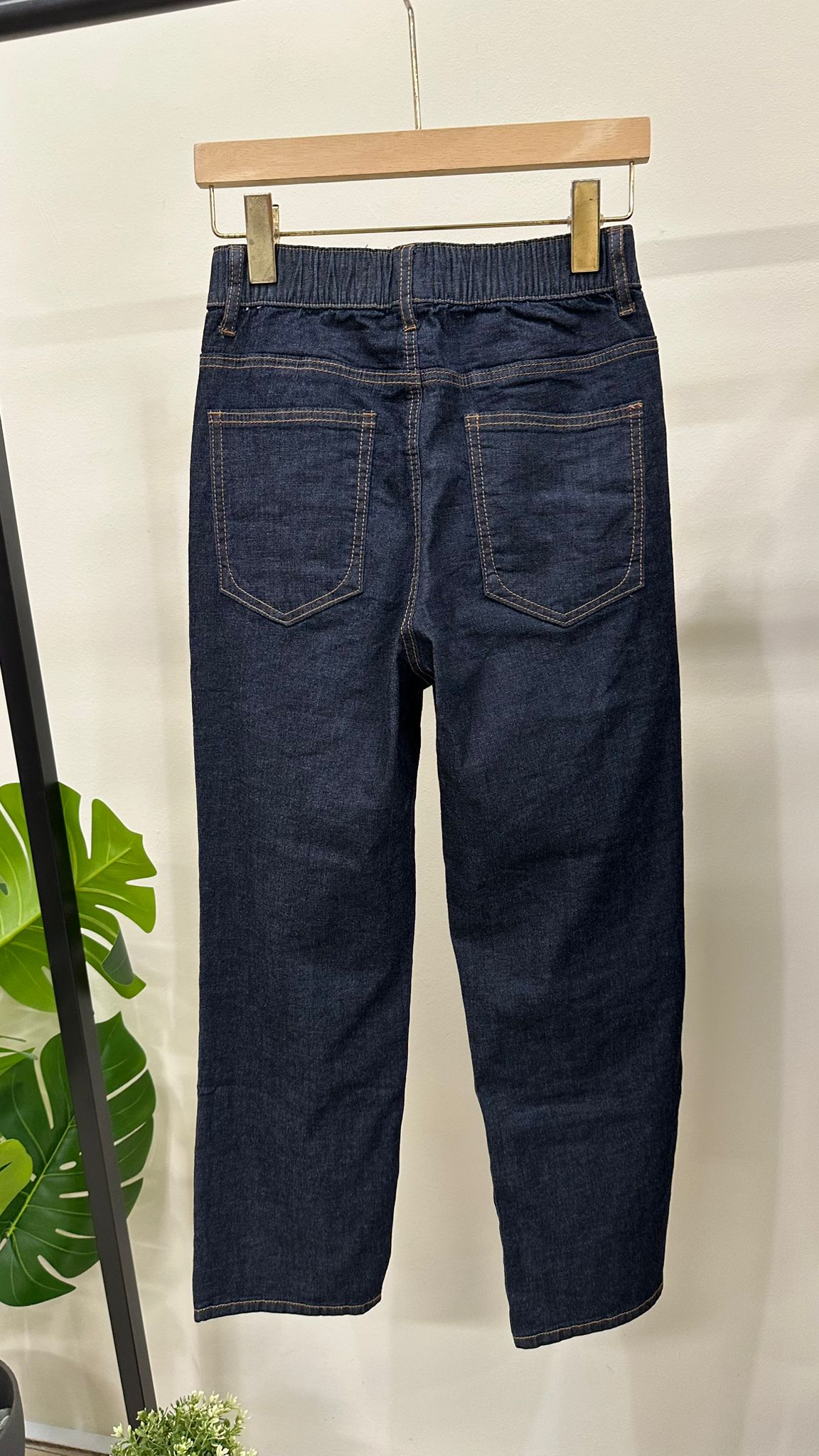 (D2481)Denim Pants