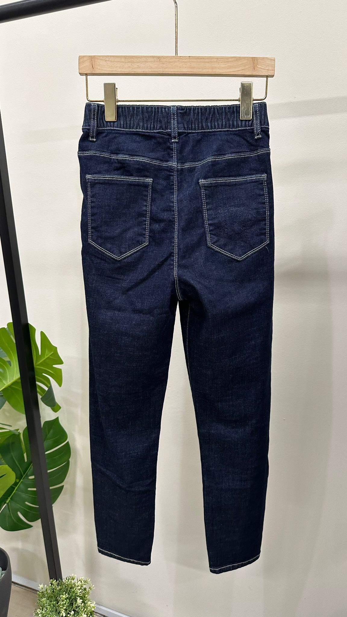 (D2482)Denim Pants