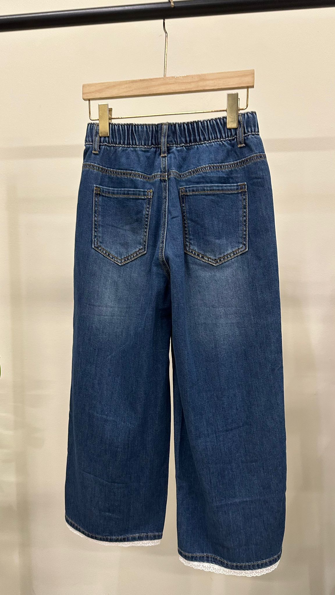 (D2486)Denim Pants