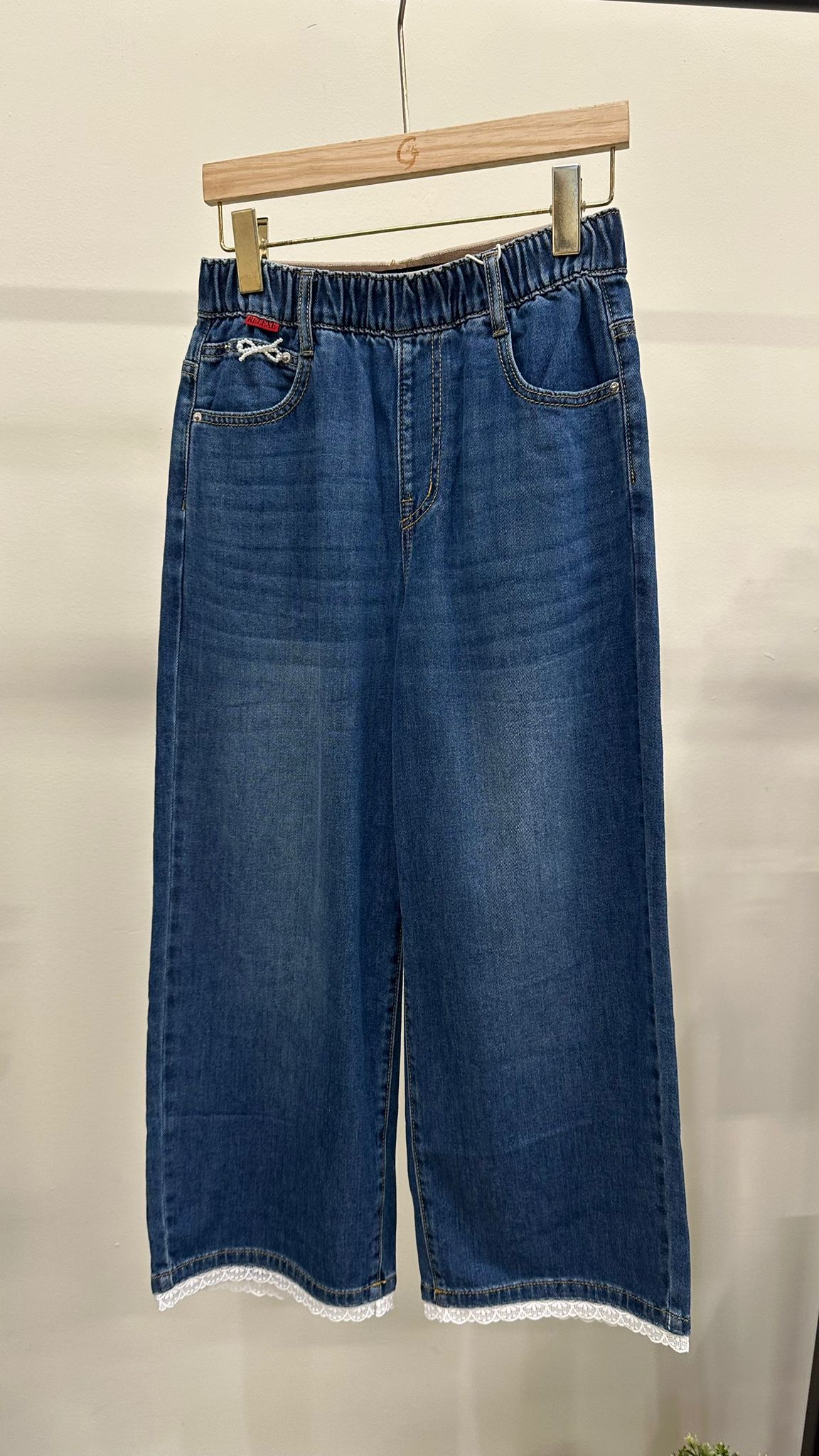 (D2486)Denim Pants