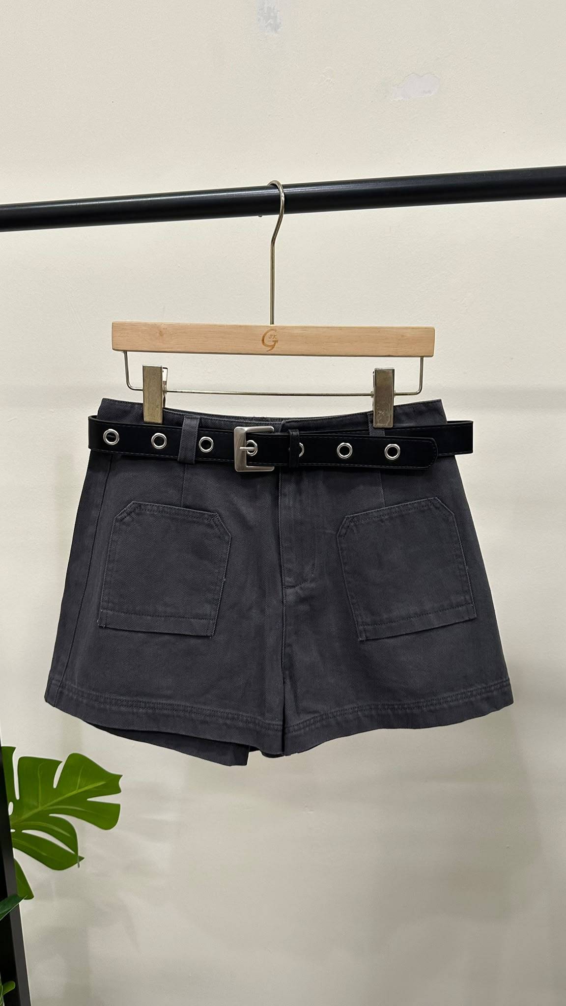 (D2489)Denim Shorts