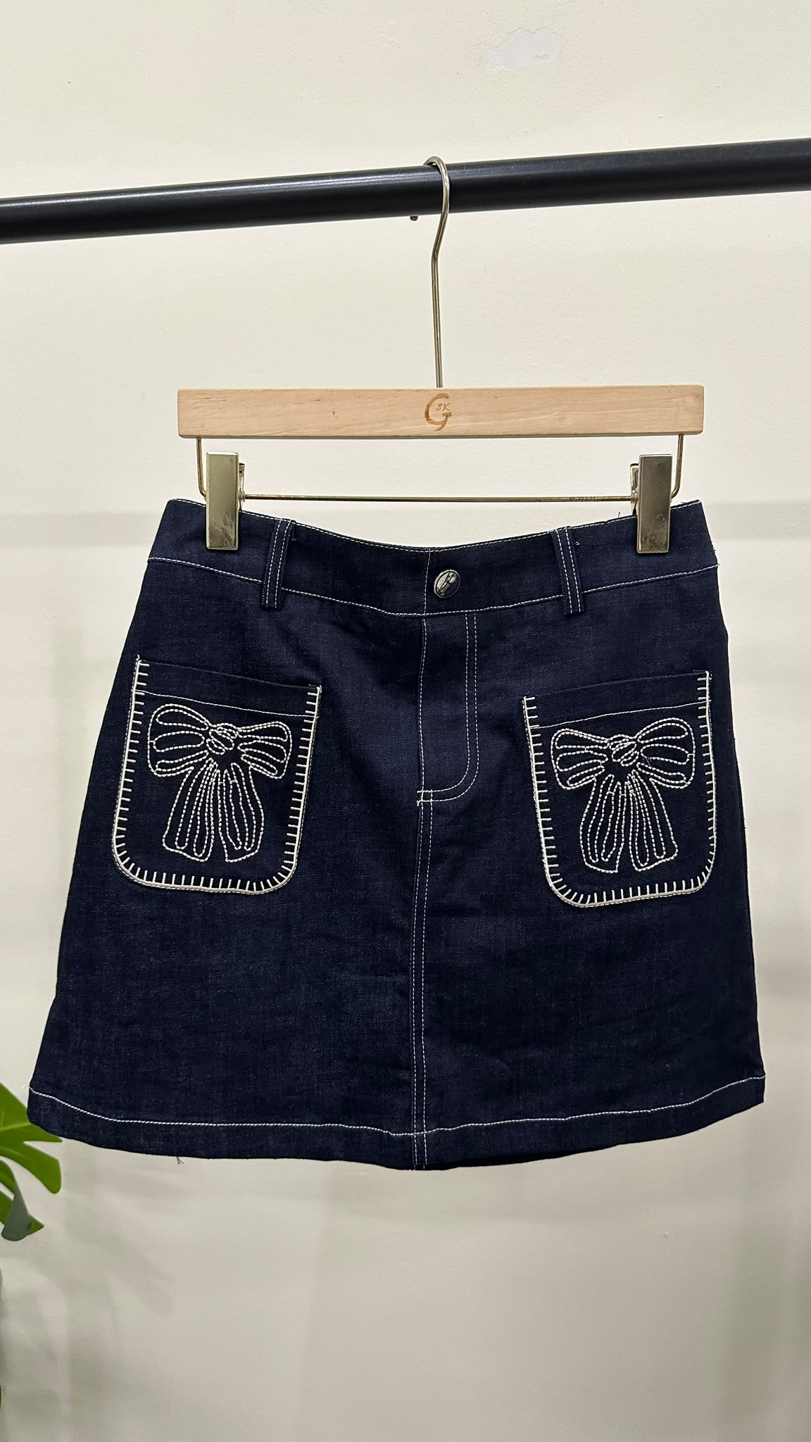 (D2503)Denim Skirt