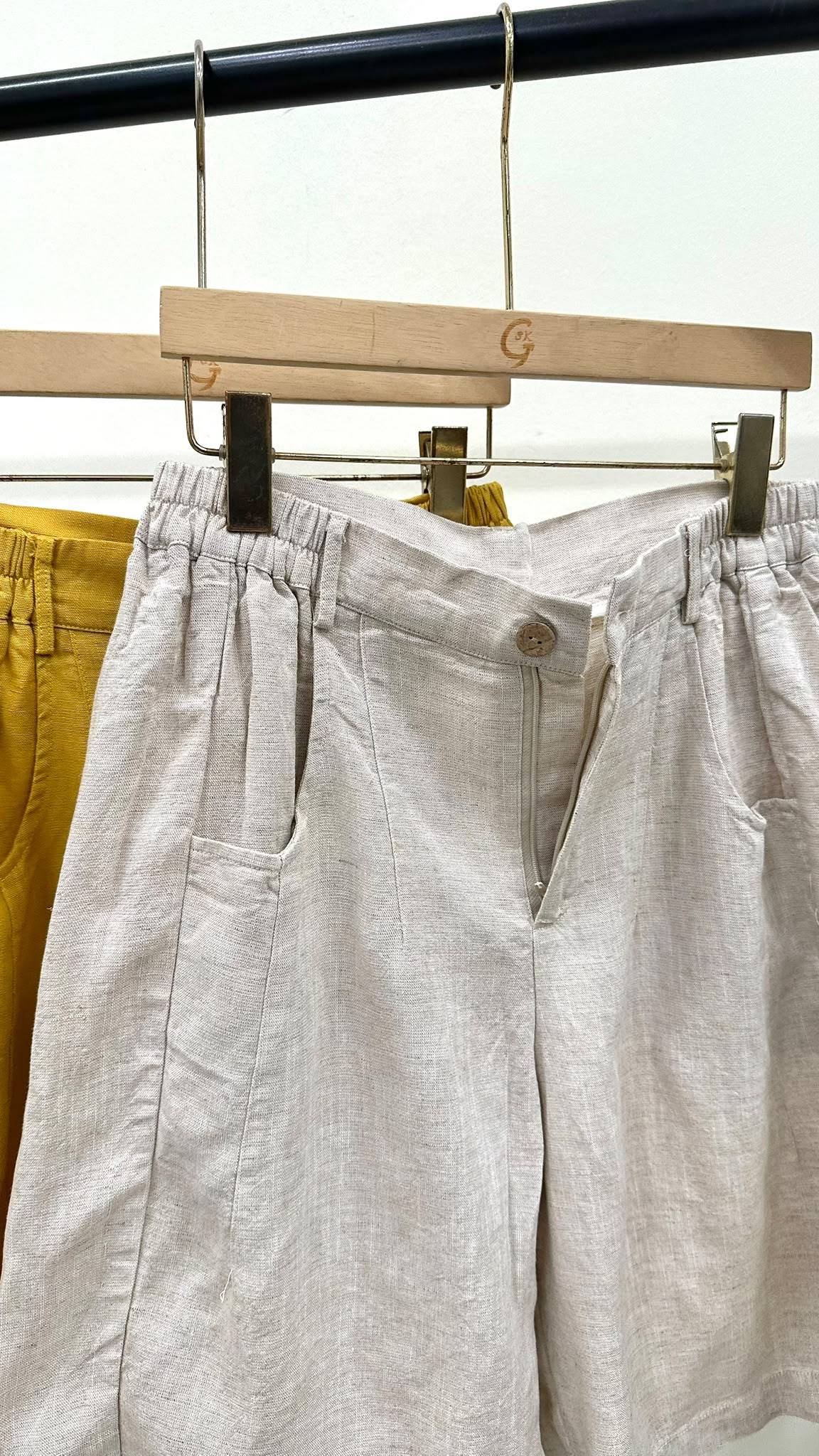 (D2506)Linen Pants
