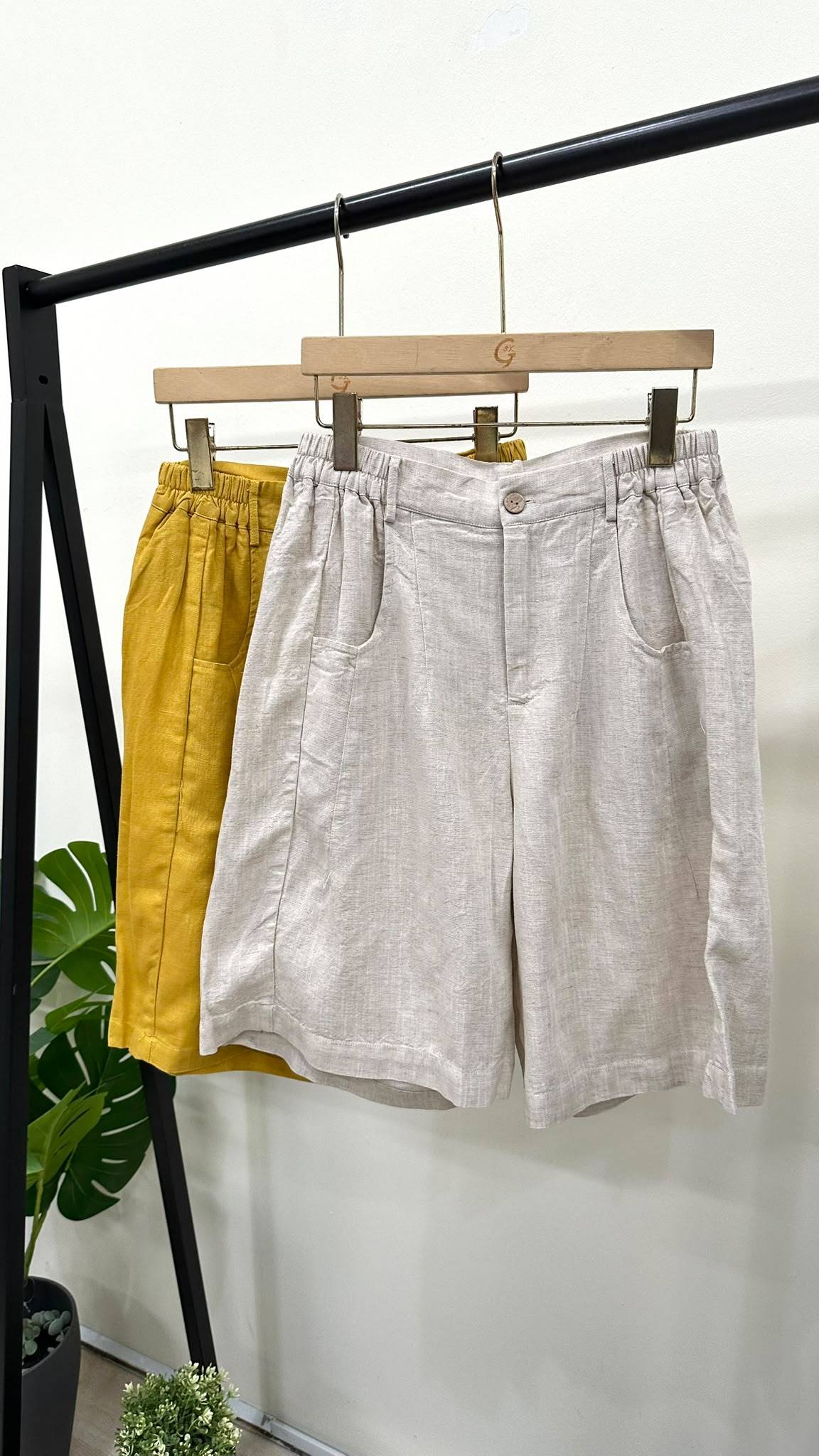 (D2506)Linen Pants