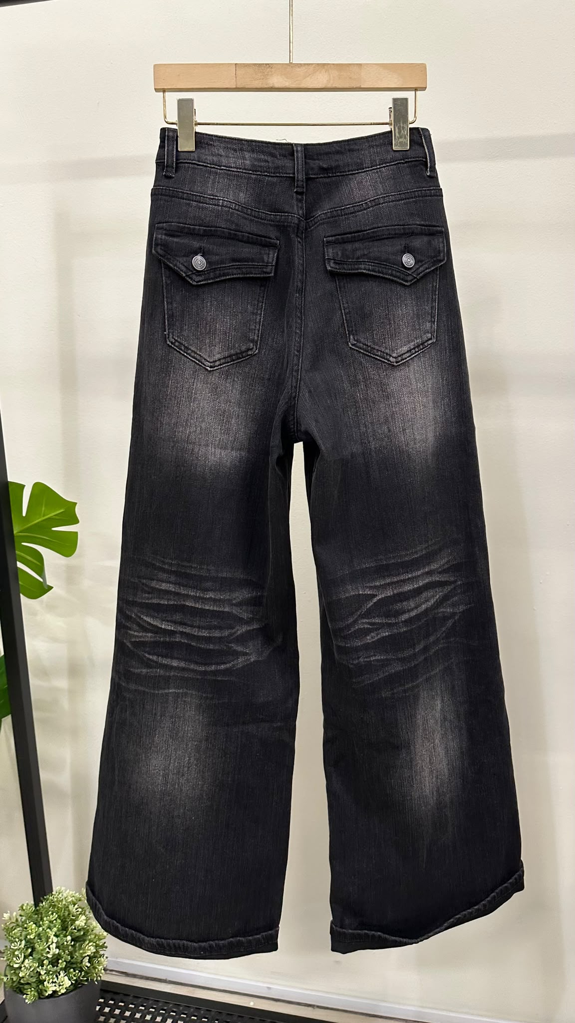 (D2508)Denim Pants