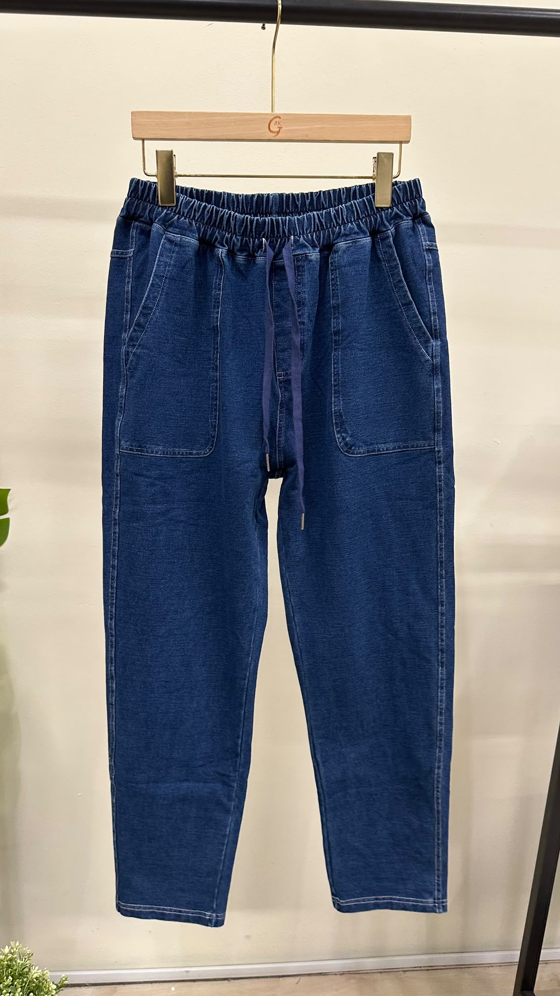 (D2515)Denim Pants