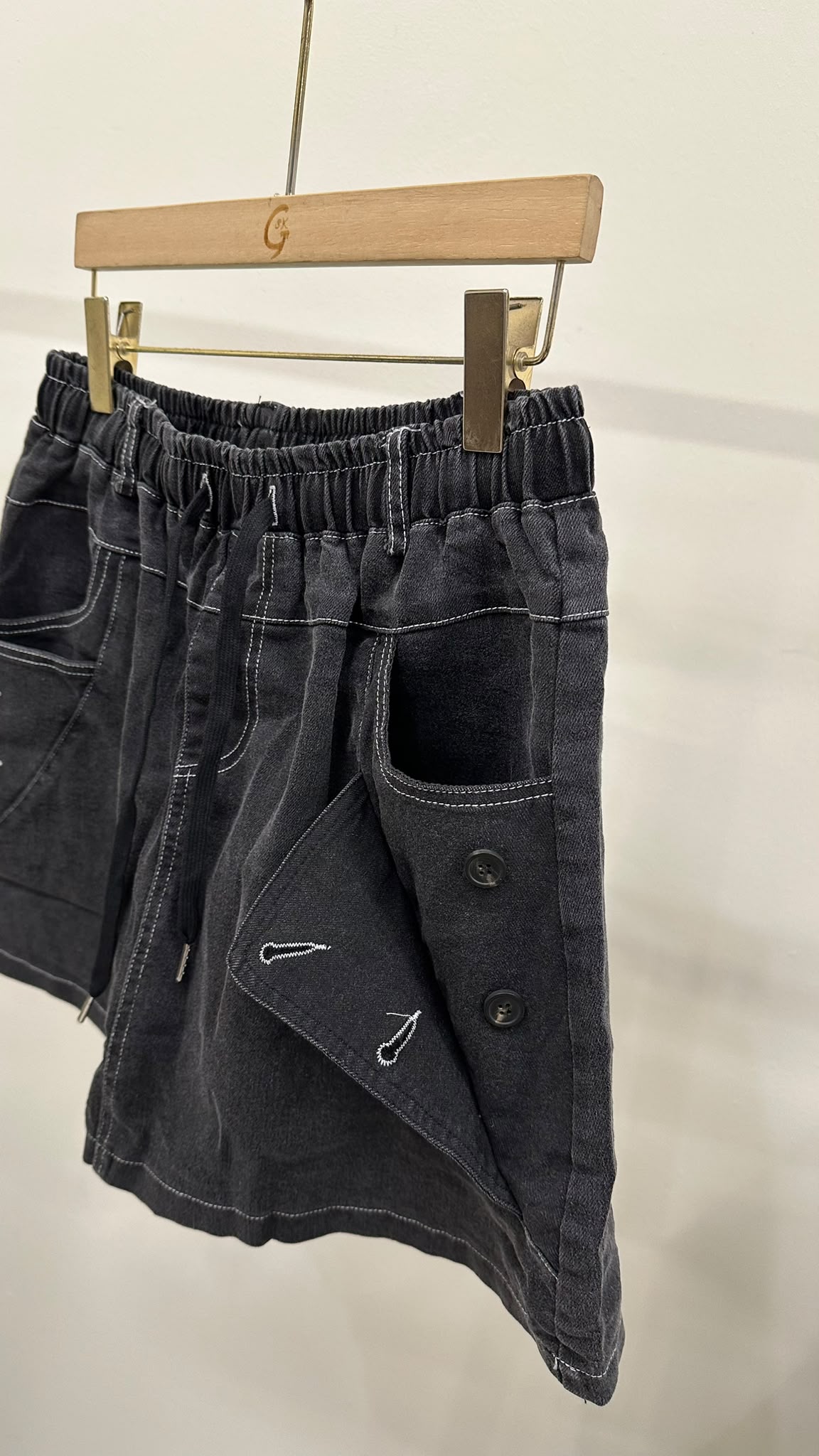 (D2516)Denim Skirt