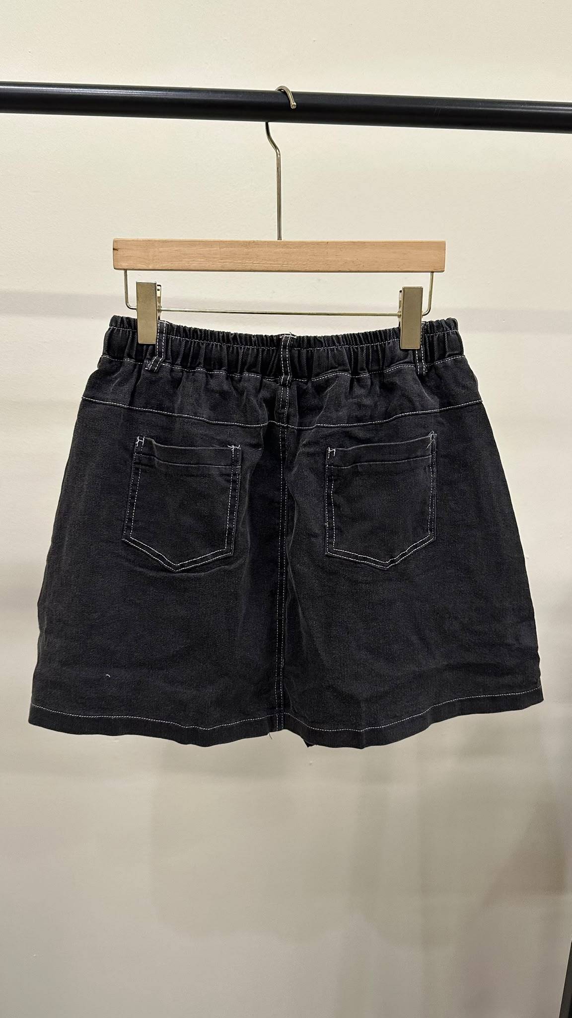 (D2516)Denim Skirt