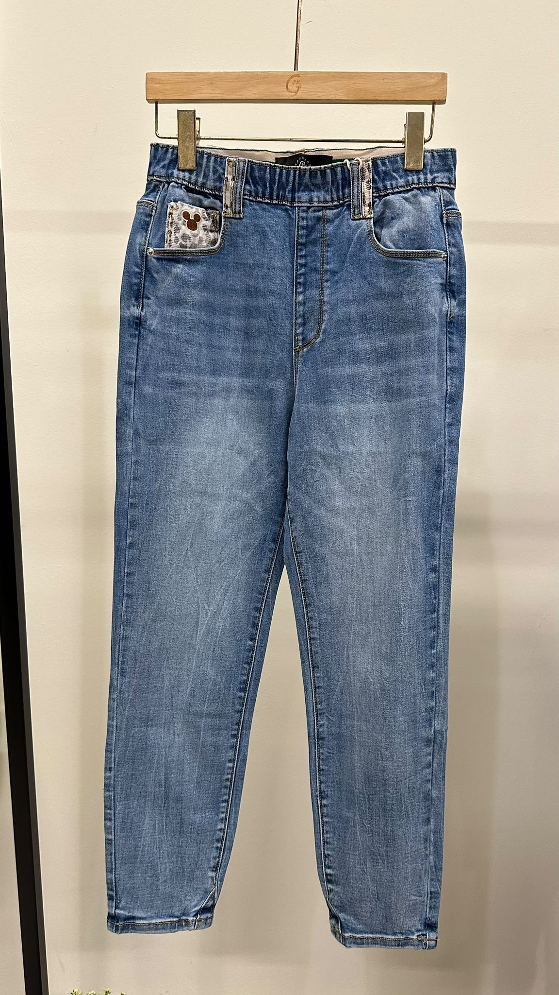 (D2520)Denim Pants